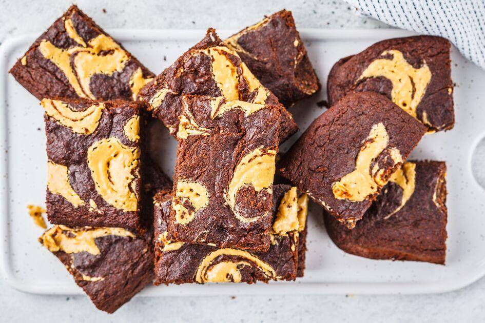 Brownie marbré au beurre de cacahuètes - Recette Perfectmix + | Moulinex