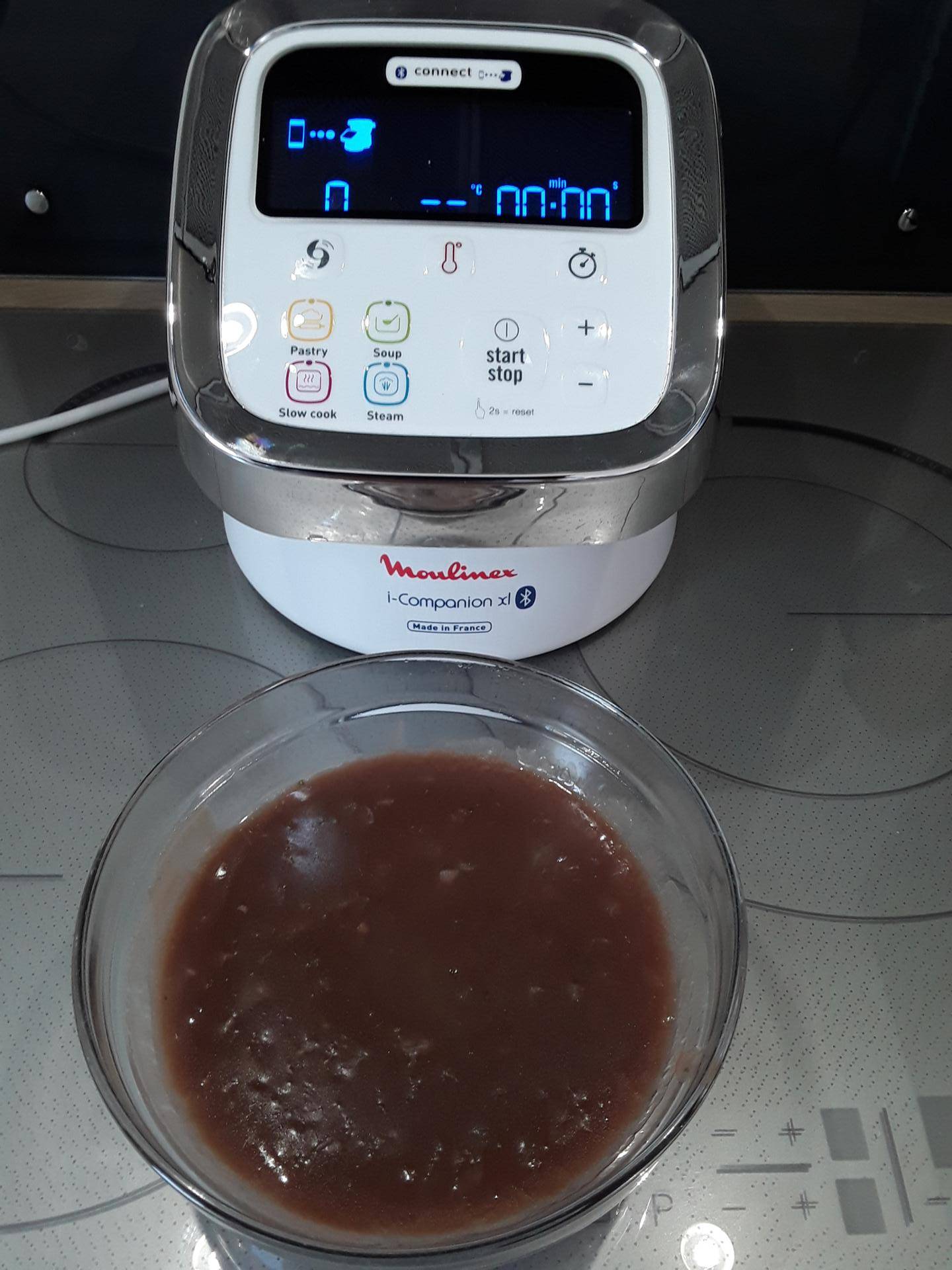 Sauce échalote et vin rouge - Recette Companion Connect XL | Moulinex