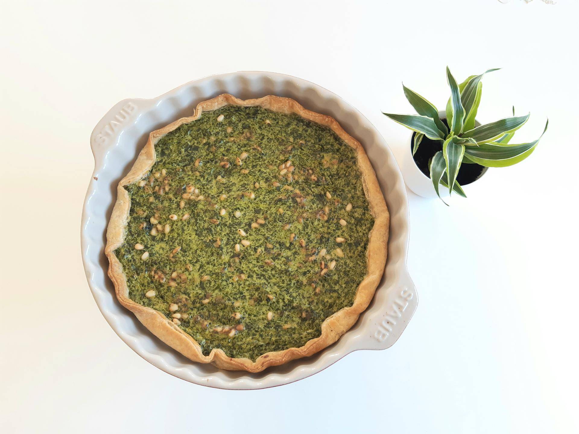 Tarte feuilletée épinard ricotta - Recette Companion | Moulinex