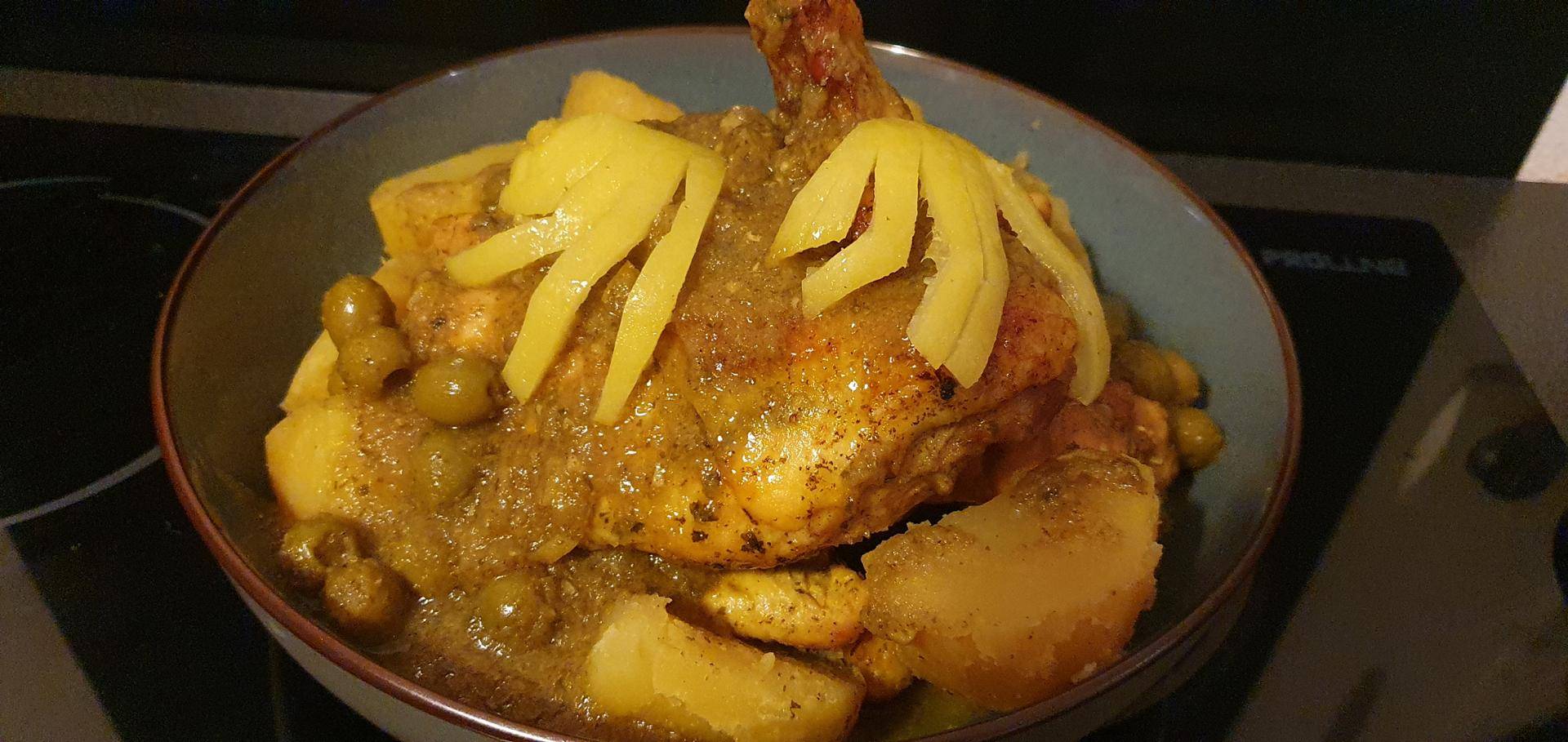 Poulet Olives Citron Marocain - Recette Cookeo | Moulinex