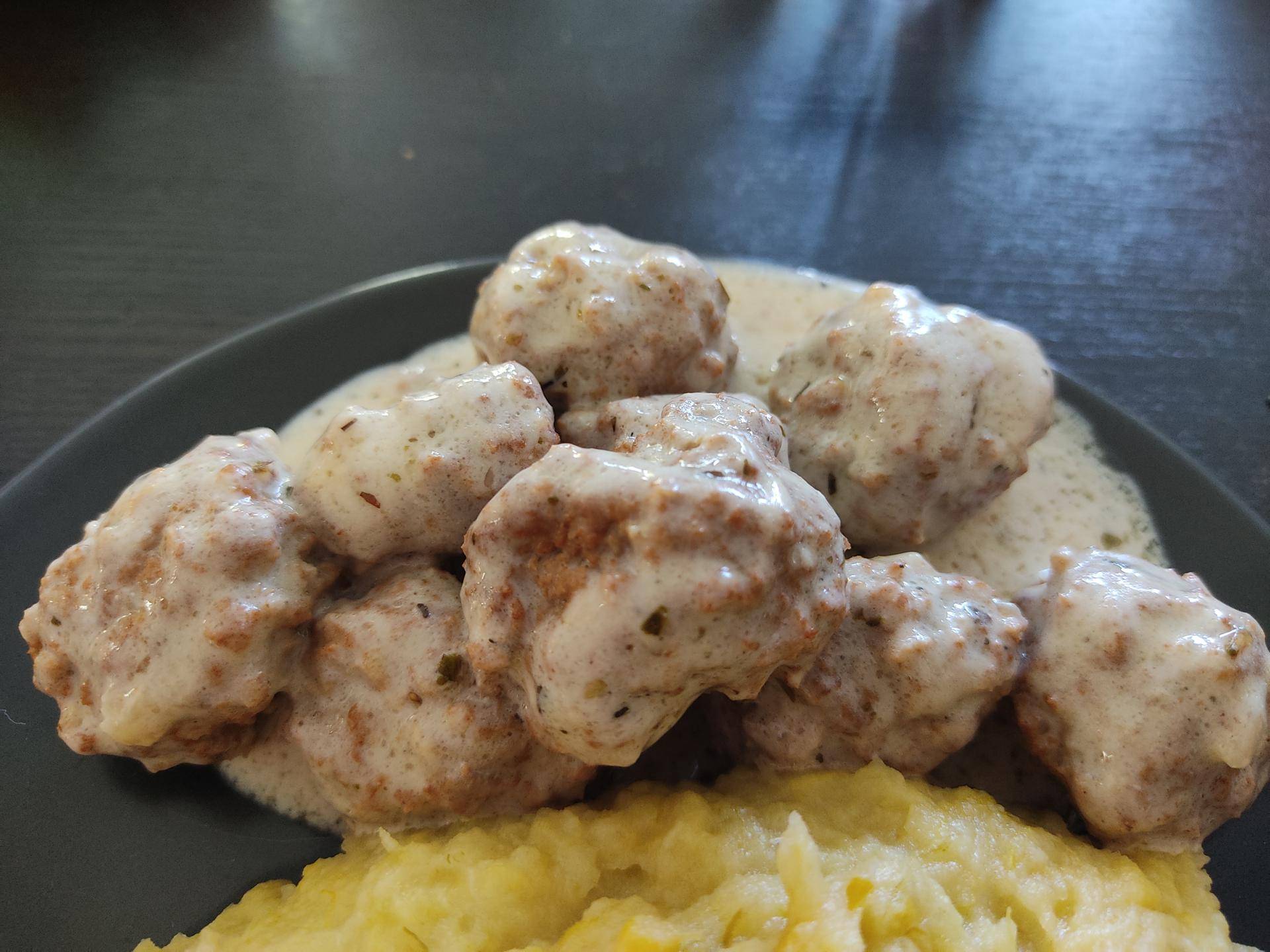 Boulettes sauce crémeuse - Recette Cookeo | Moulinex