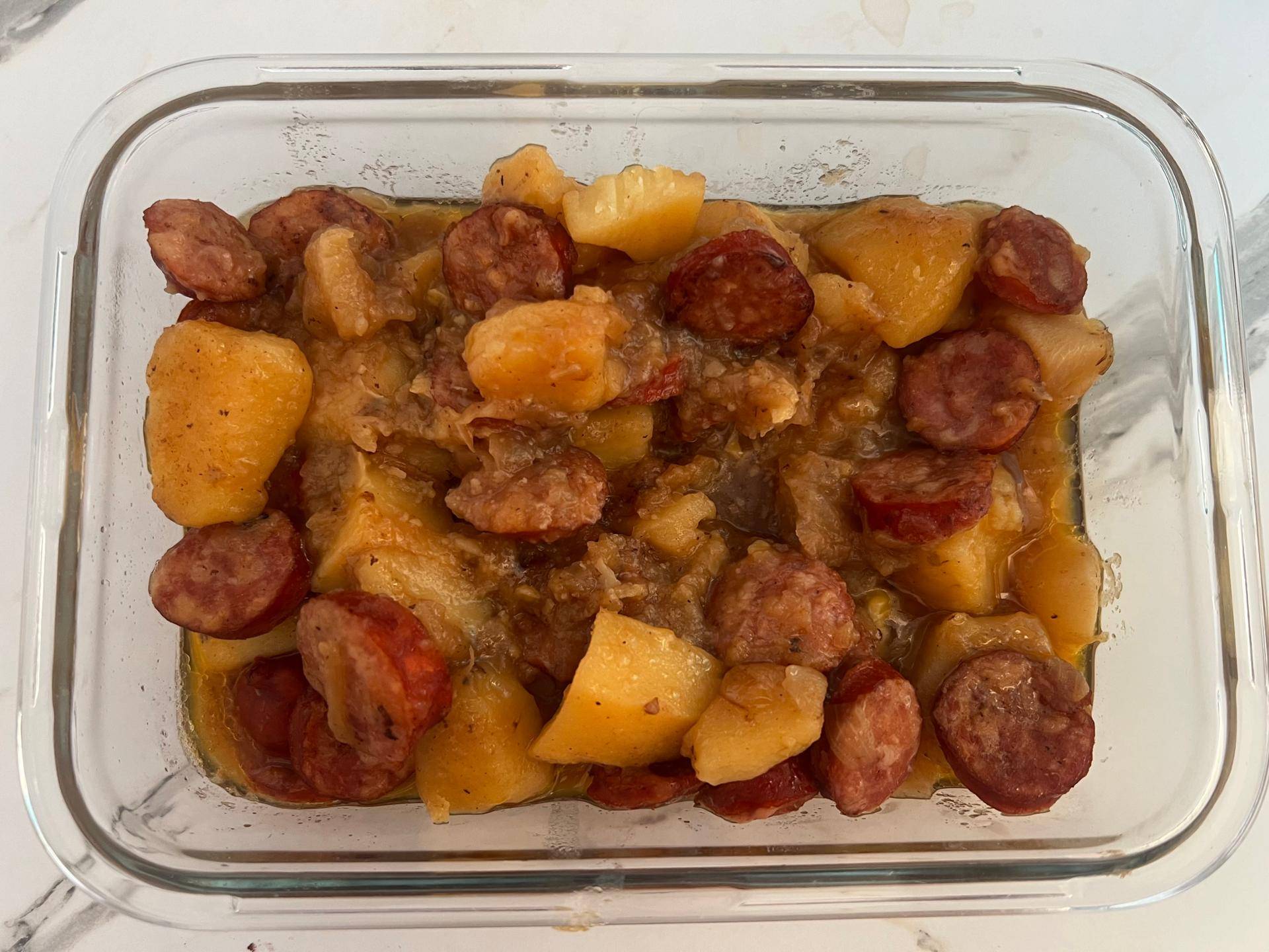 Ragoût de navet et saucisse fumée - Recette Cookeo | Moulinex