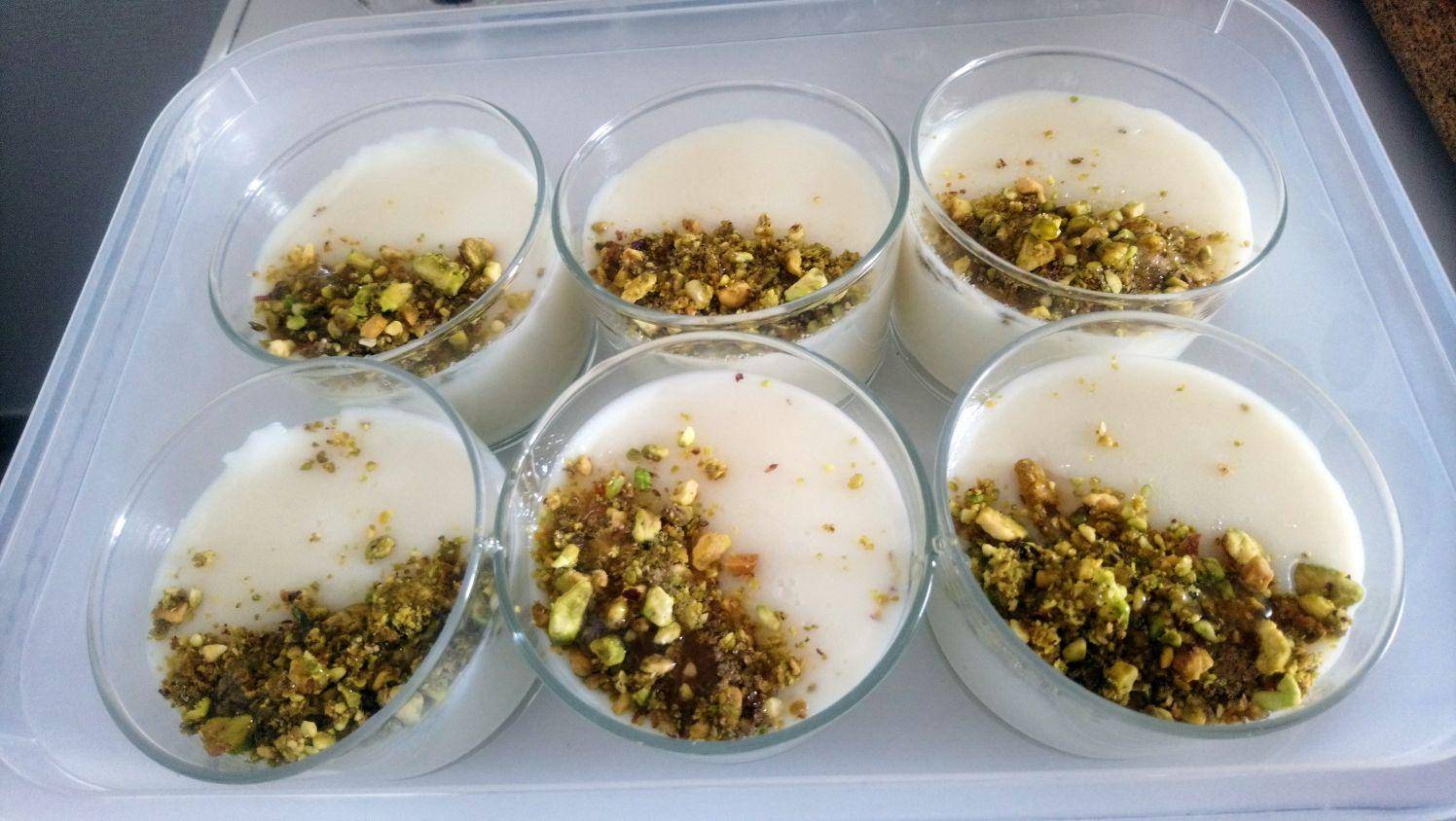 Mhelbi (flan oriental) - Recette Companion Connect | Moulinex