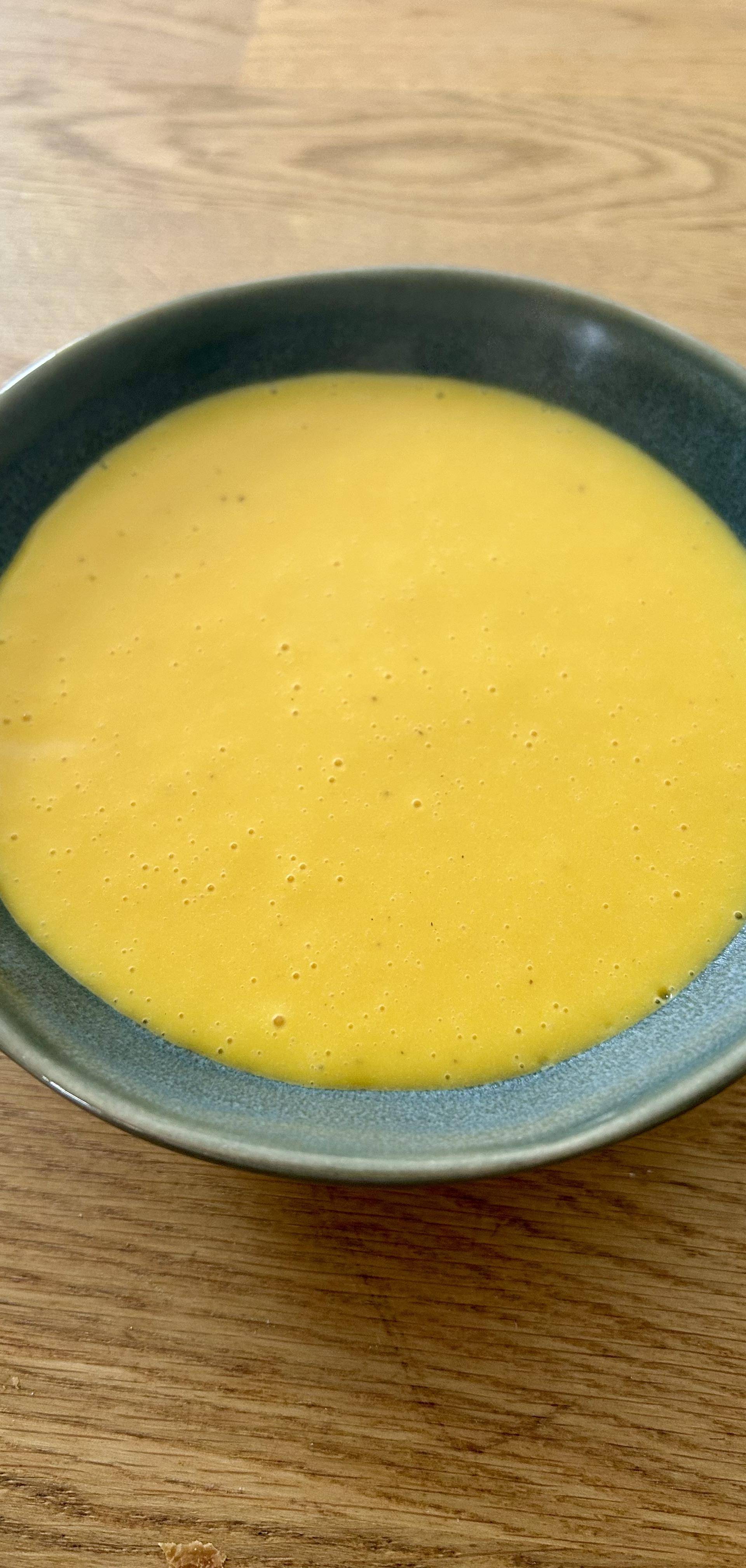 Soupe velouté potimarron & marron - Recette Companion | Moulinex