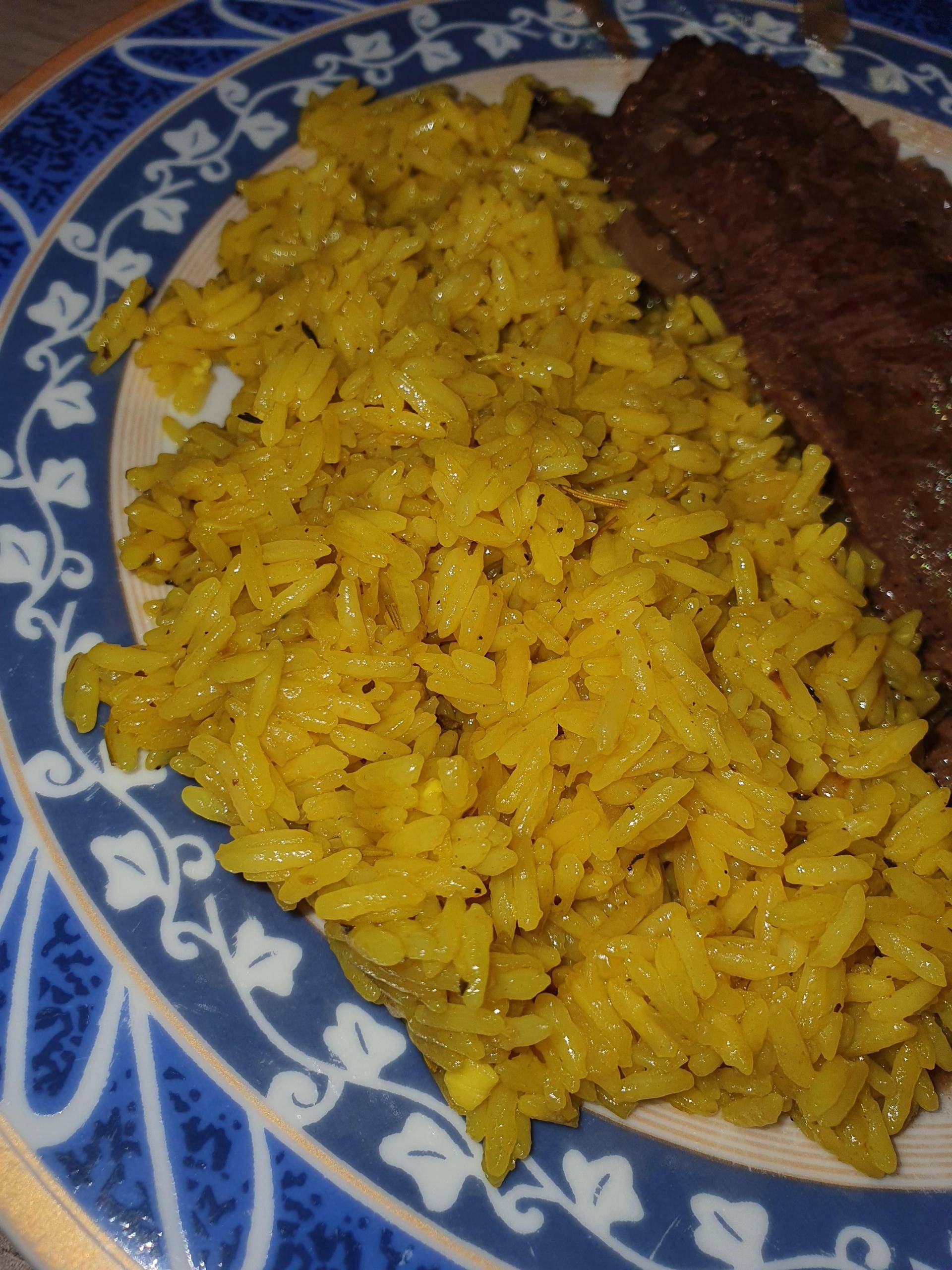 Riz pilaf au curcuma et herbes de provence - Recette Cookeo | Moulinex