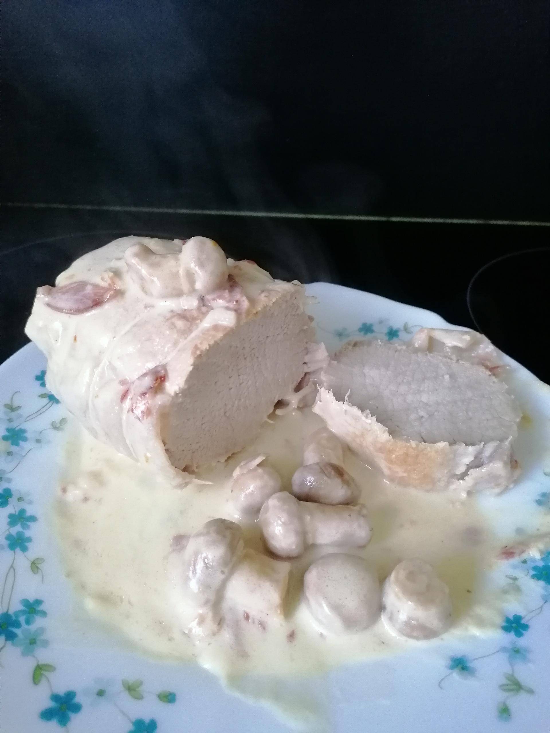 Rôti à la crème de maroilles - Recette Cookeo | Moulinex
