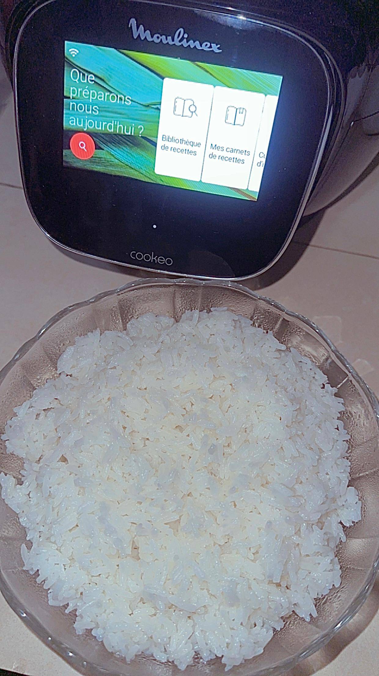 Riz blanc express - Recette Cookeo V3 | Moulinex