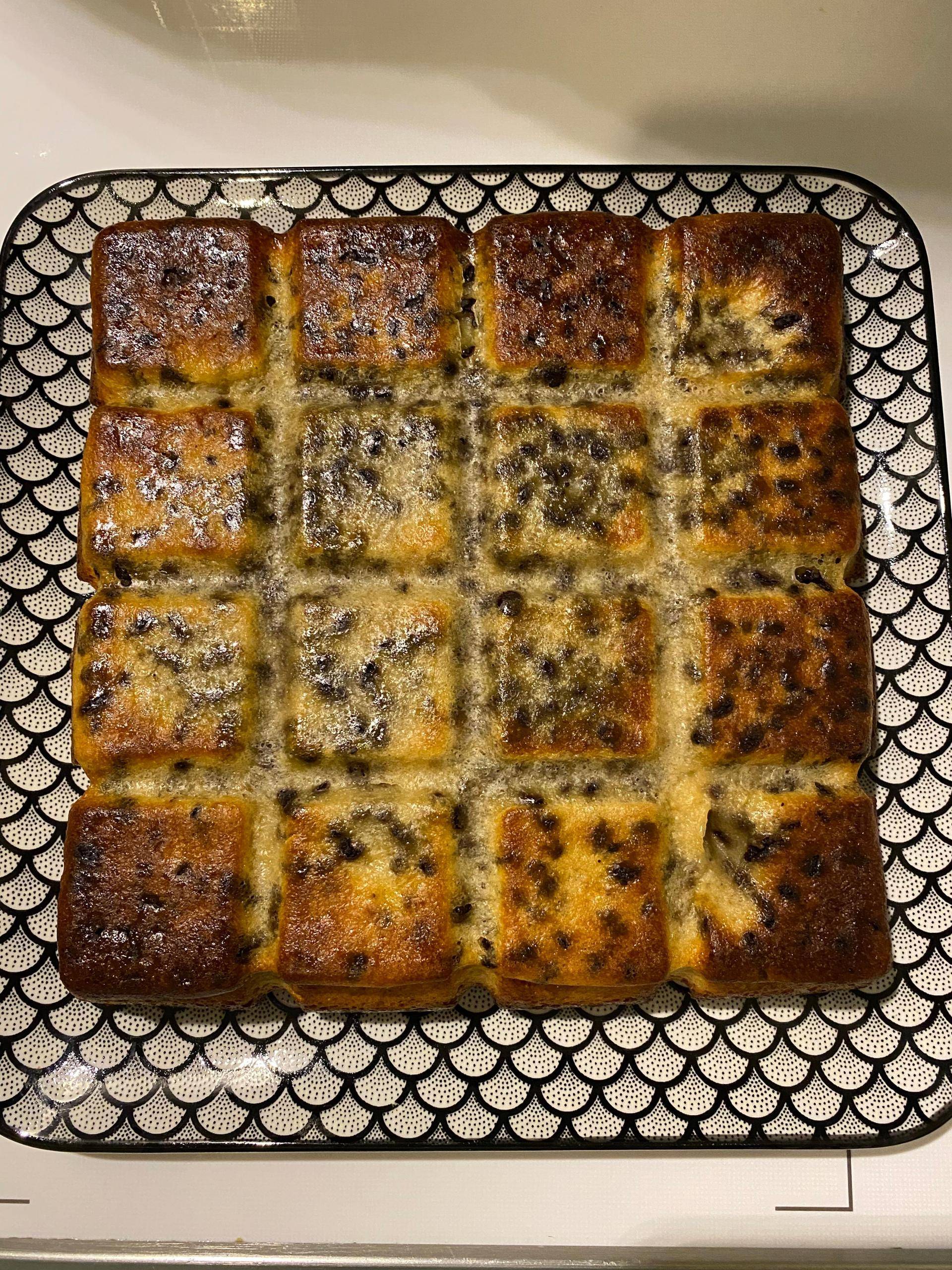 Pudding aux pépites de chocolat - Recette Companion Connect XL | Moulinex