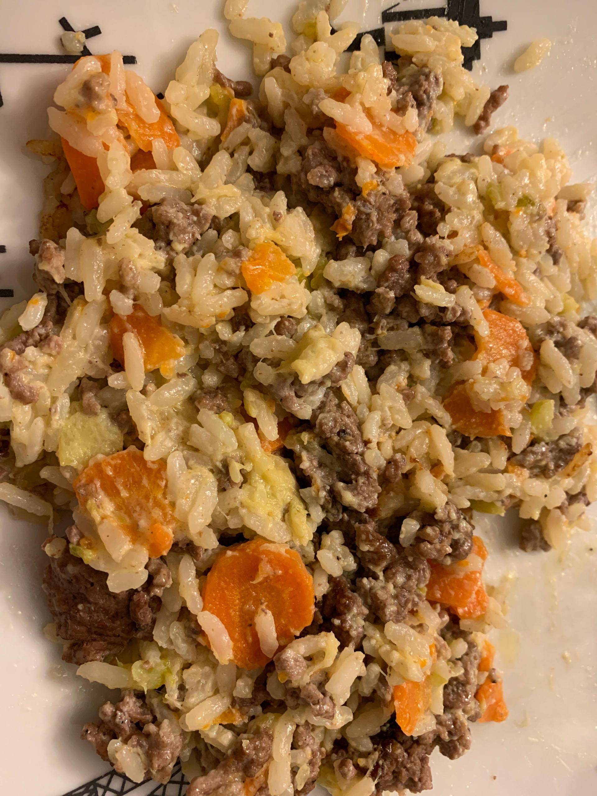 Riz viande hachée légumes vache qui rit - Recette Cookeo | Moulinex