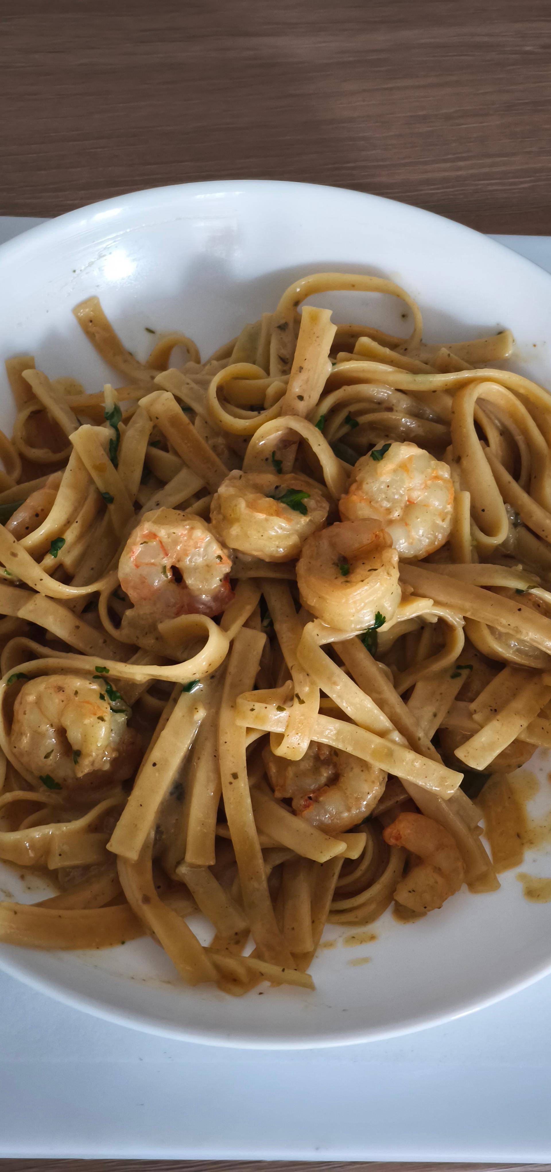 Linguine Exotiques Cookeo : Crevettes, Poivrons & Touche de Coco au Curry - Recette Cookeo V3 | Moulinex