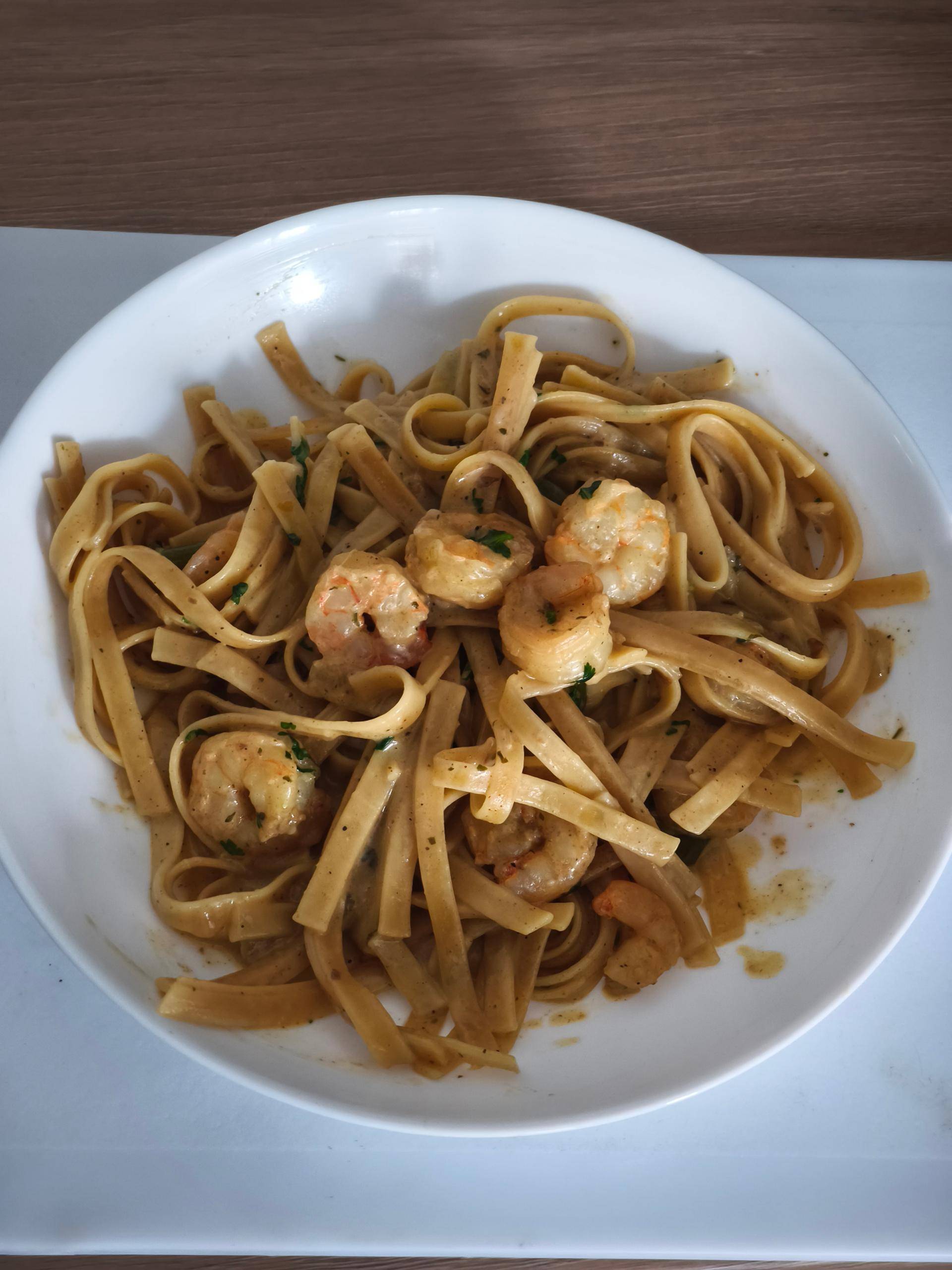 Linguine Exotiques Cookeo : Crevettes, Poivrons & Touche de Coco au Curry - Recette Cookeo V3 | Moulinex