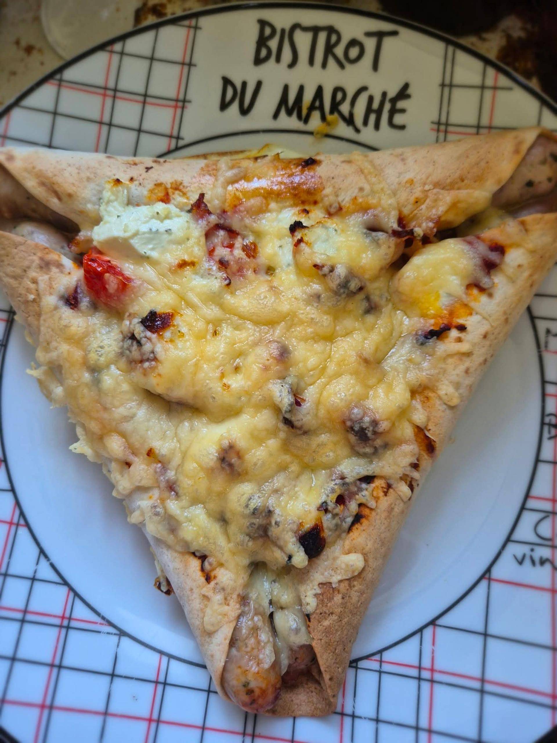 Wrap saucisses jambon fromage - Recette Easy Fry Mega | Moulinex
