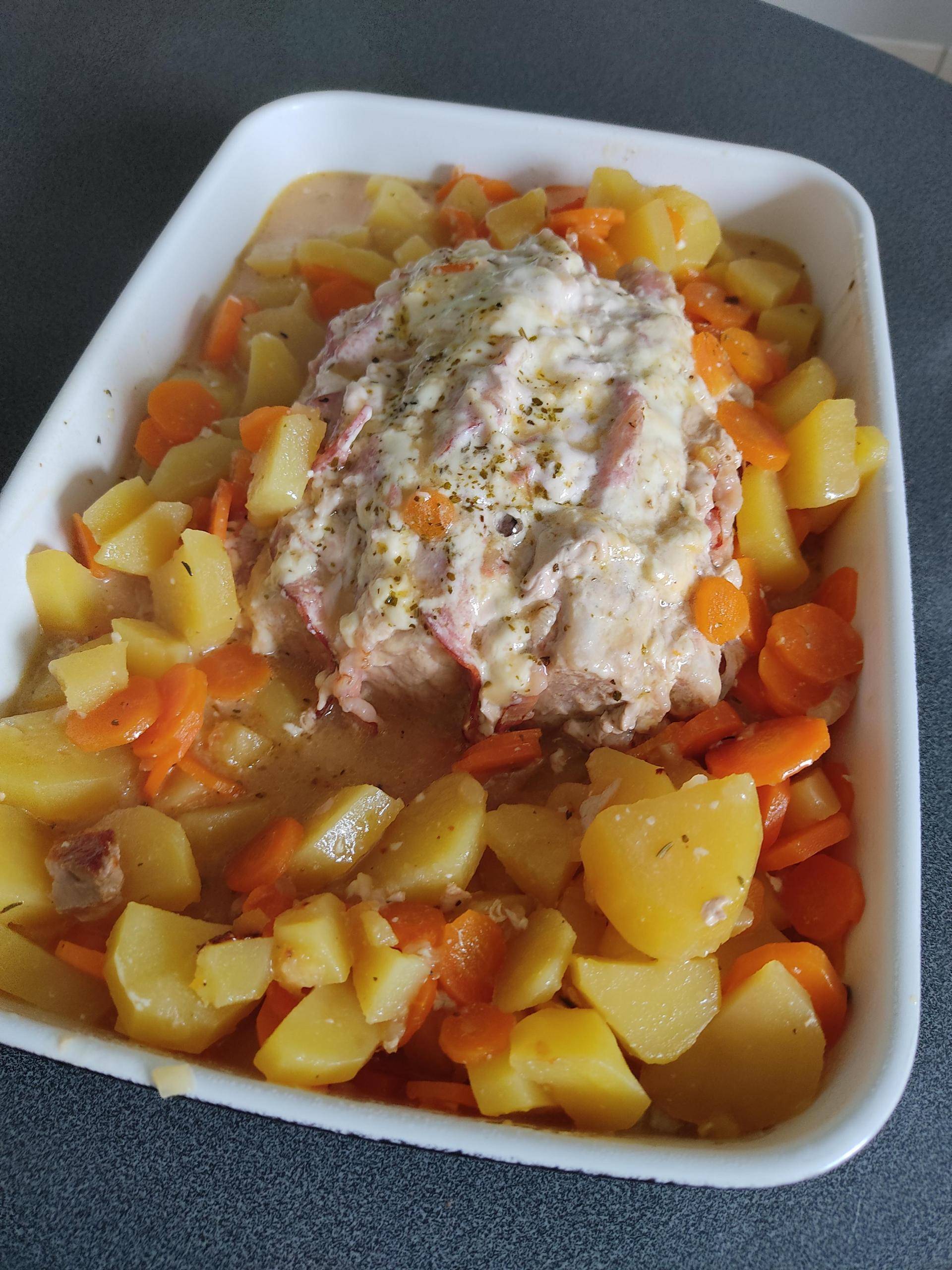 Rôti Orloff et ses légumes - Recette Cookeo | Moulinex