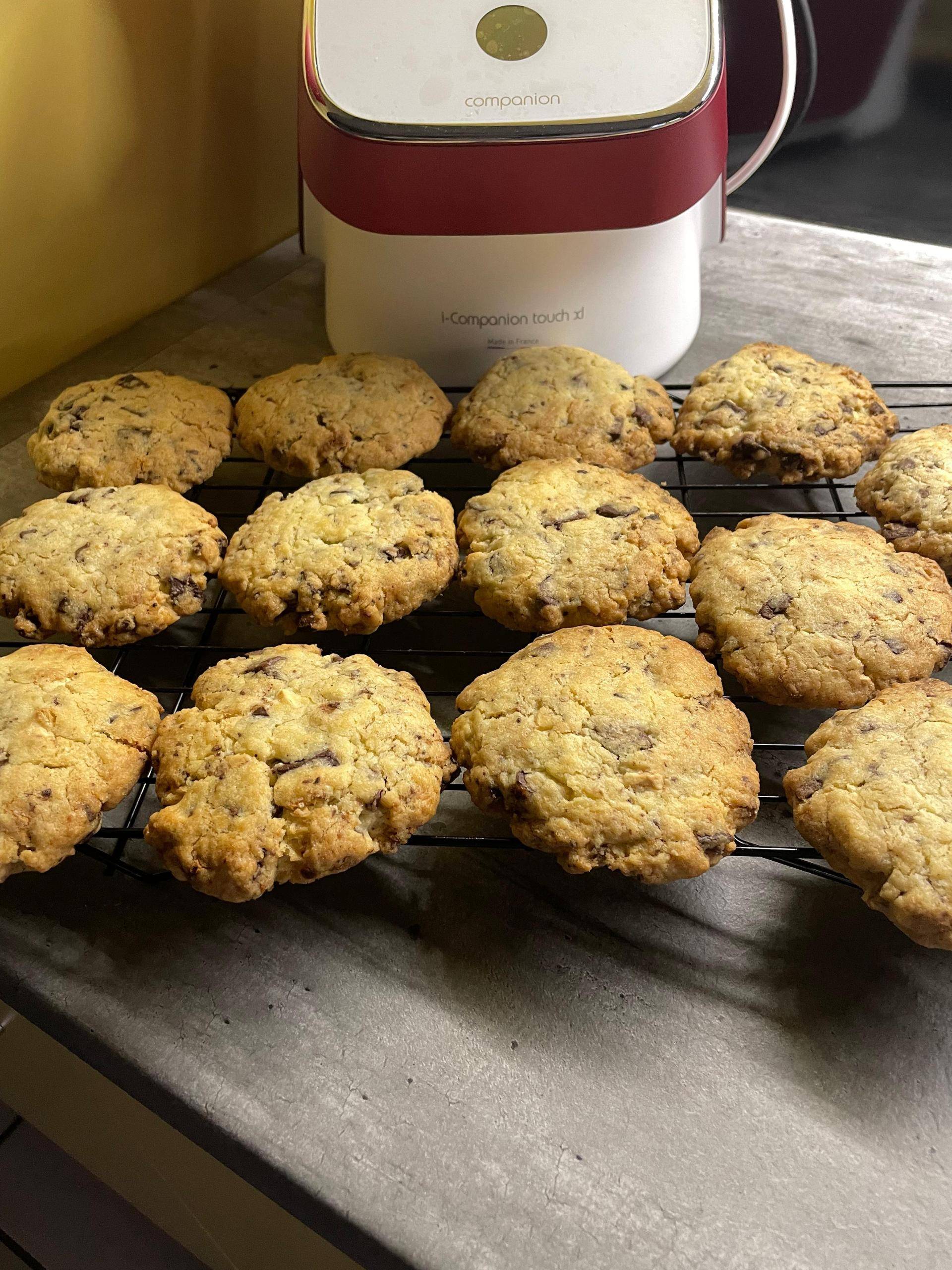 Cookies aux 3 chocolats - Recette Companion Connect XL | Moulinex