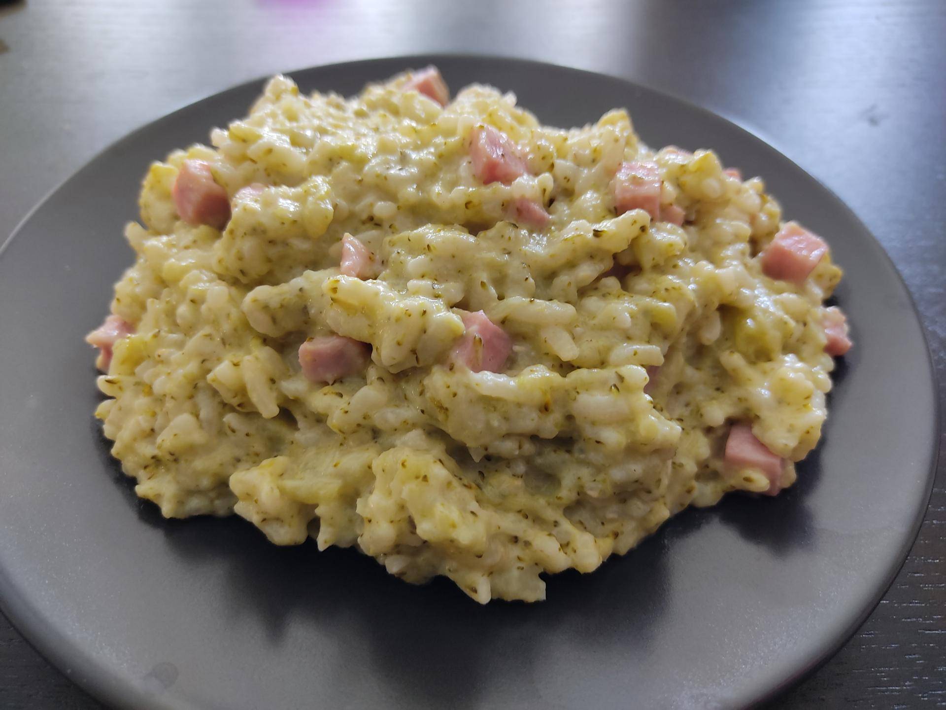 Risotto brocolis jambon - Recette Cookeo | Moulinex