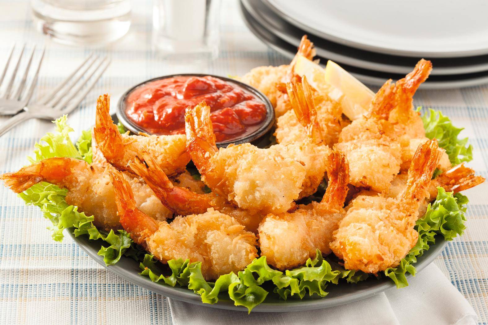 Zoetzure gamba's - Recette Easy Fry Mega | Moulinex