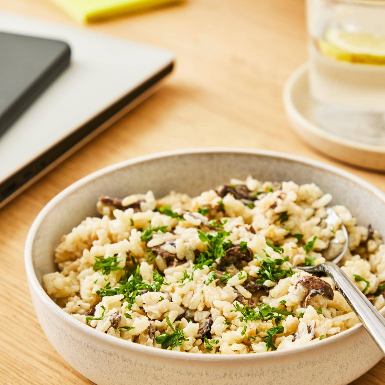 Risotto aux champignons - Recette Cookeo | Moulinex