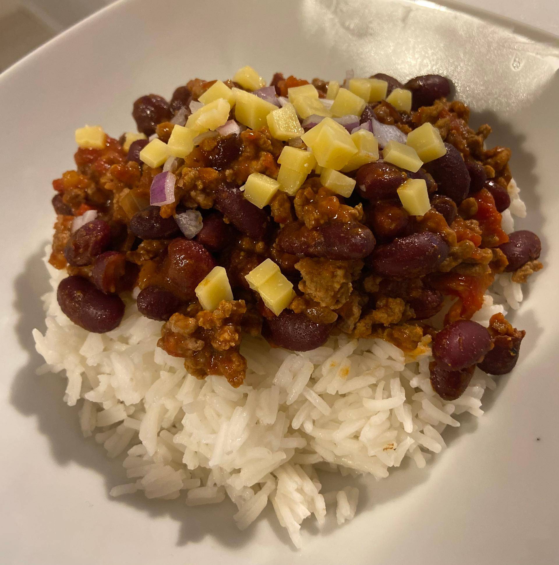 Chili con carne et cheddar - Recette Cookeo | Moulinex