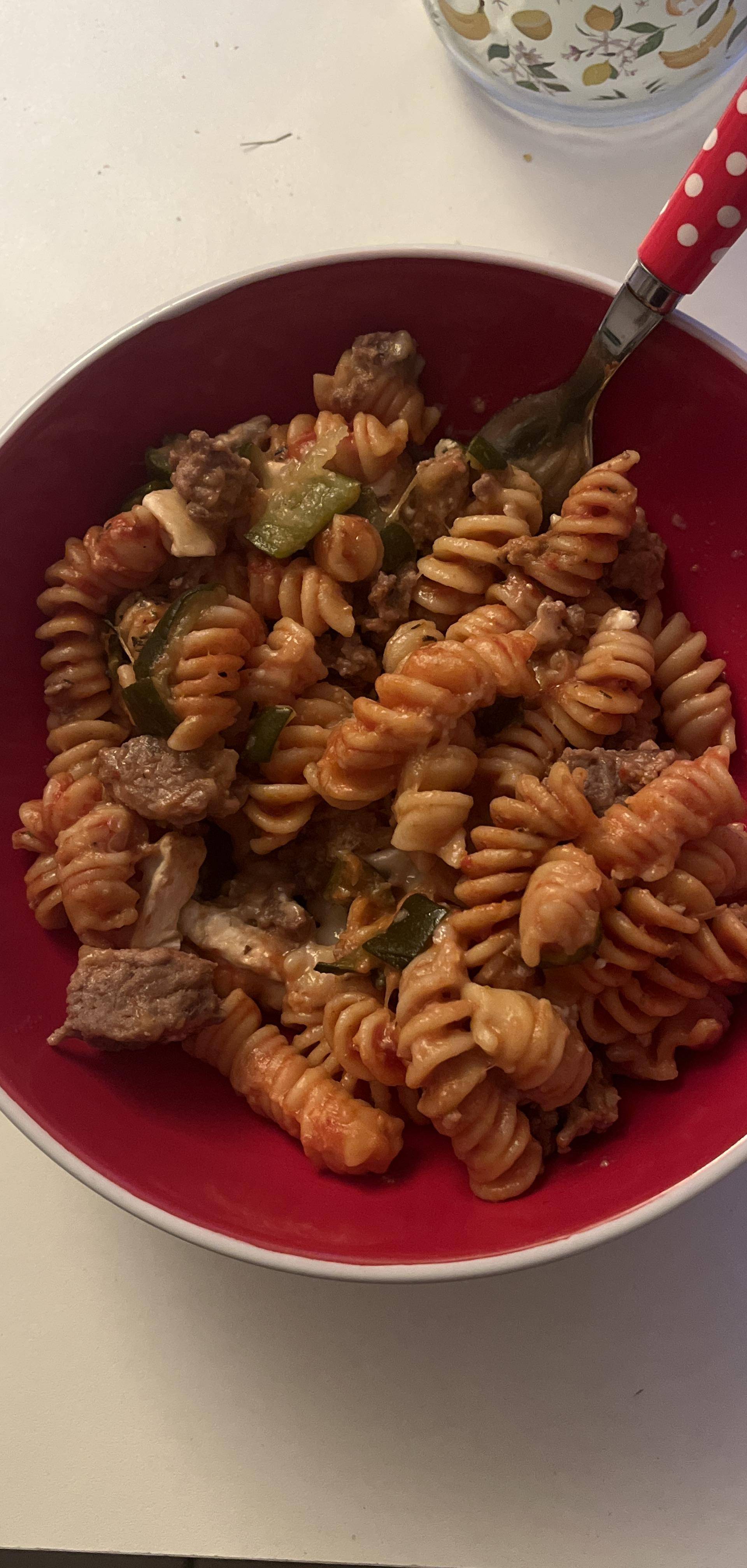 One pot pasta courgettes - Recette Companion Connect XL | Moulinex