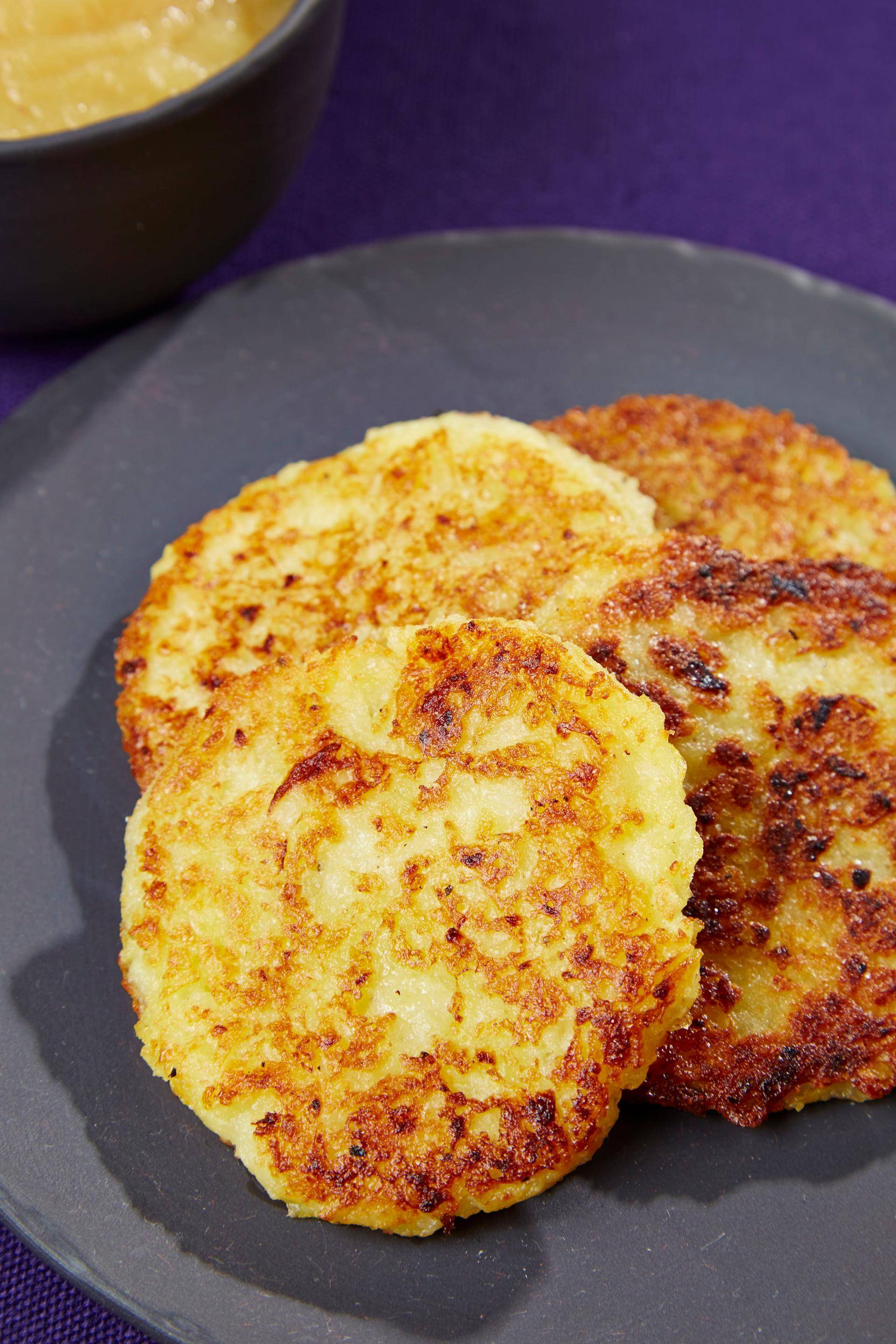 Kartoffelpuffer (galettes de pommes de terre allemandes) - Recette Companion Connect | Moulinex