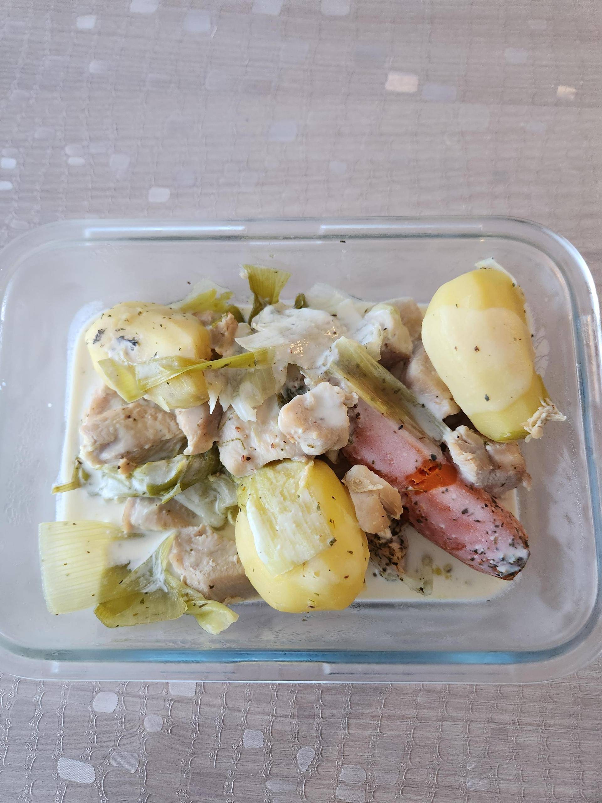 Filet poulet poireaux carottes pommes de terre - Recette Cookeo | Moulinex