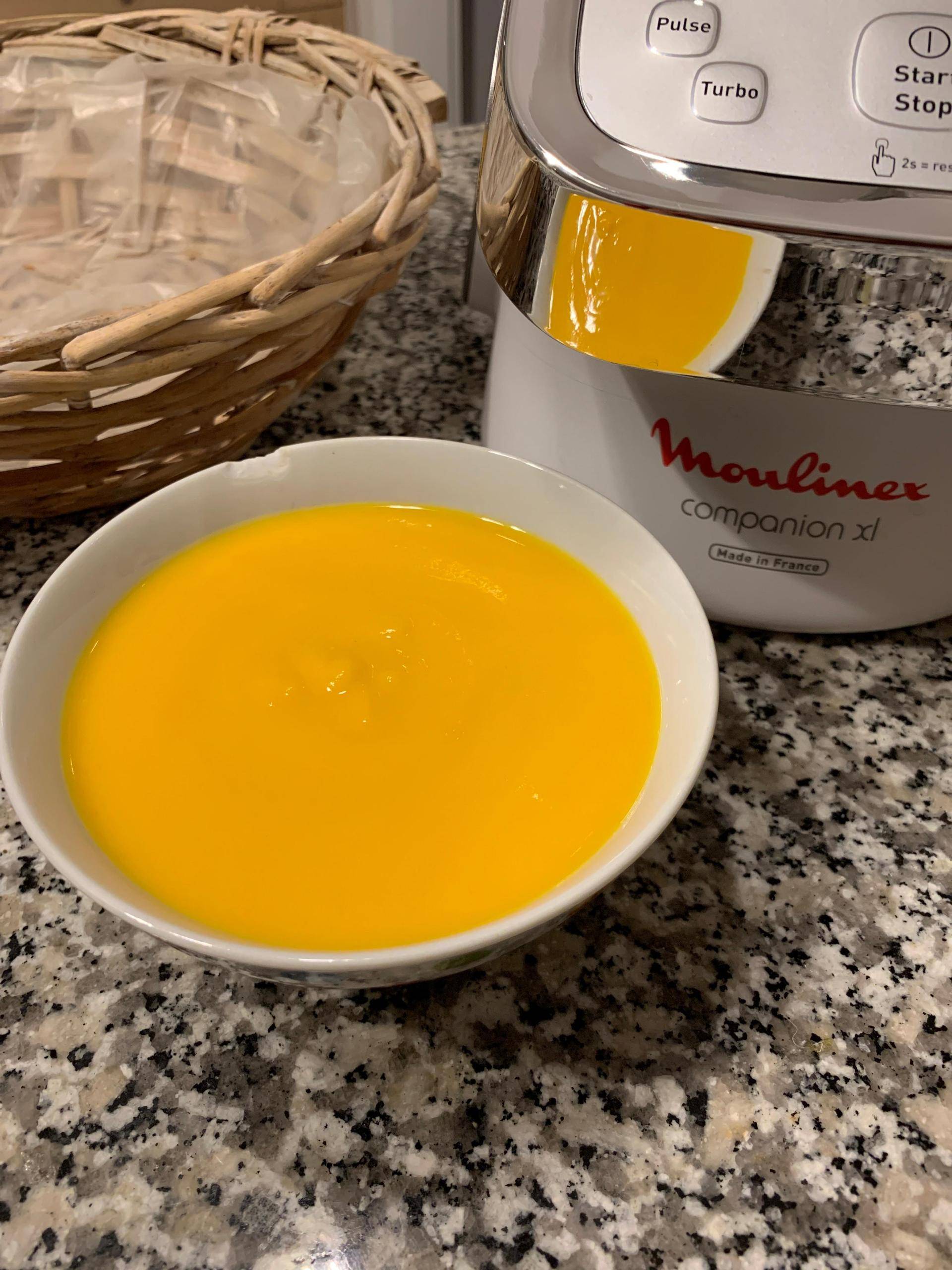 Velouté onctueux de potimarron - Recette Companion XL | Moulinex