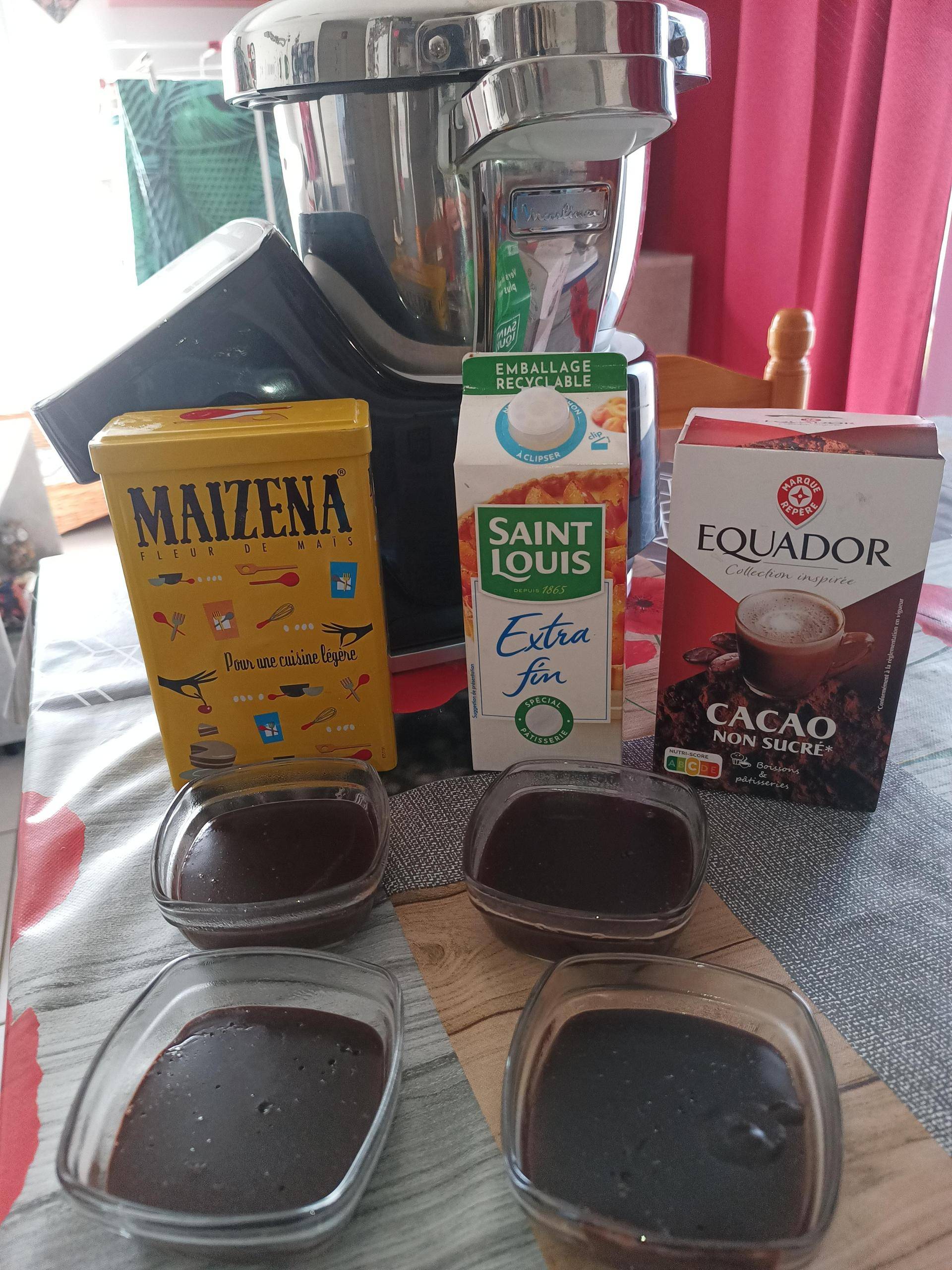 Crème dessert au chocolat (sansan) - Recette Companion XL | Moulinex