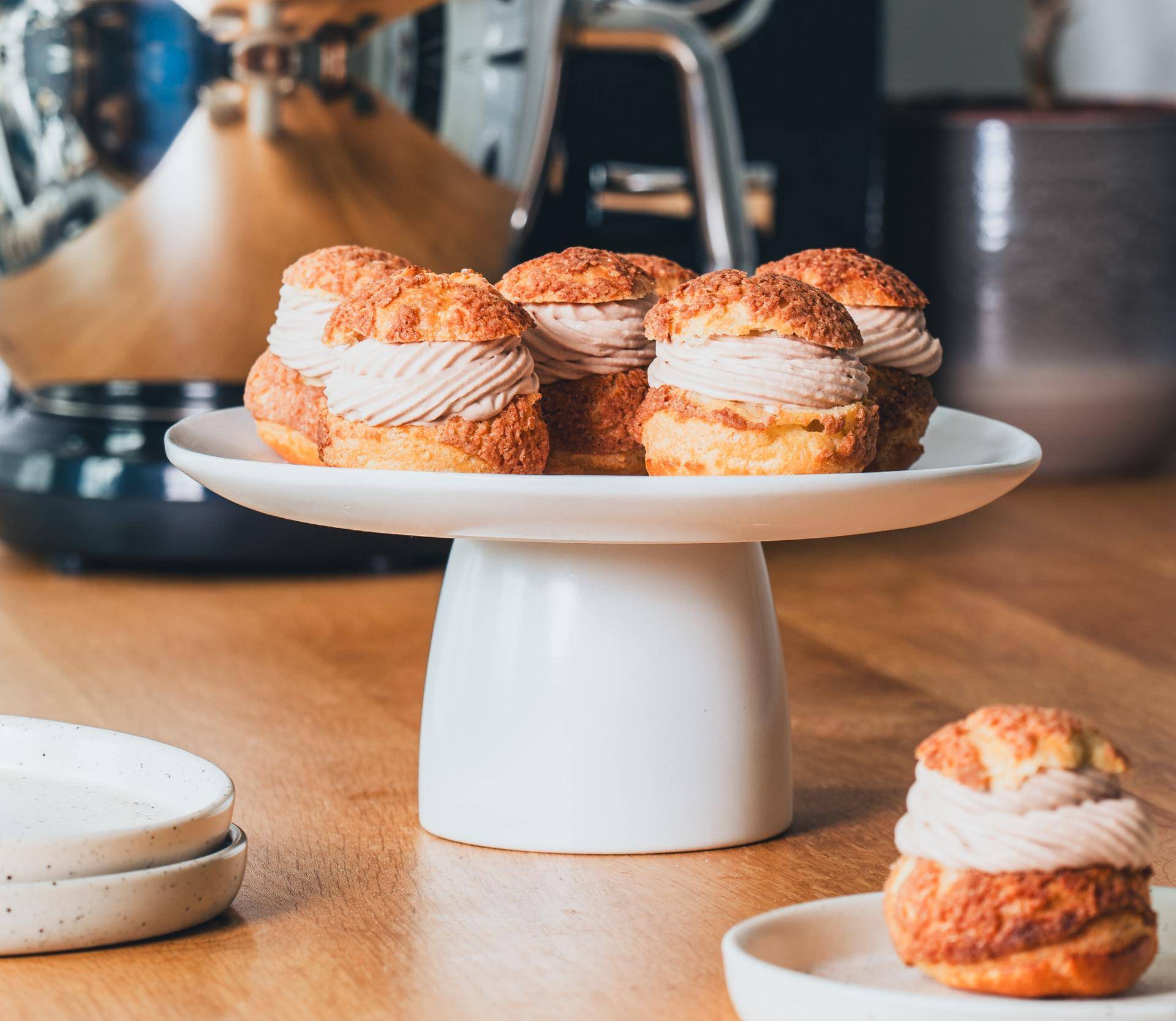 Choux à la ganache chocolat - Recette Kitchen Coach | Moulinex