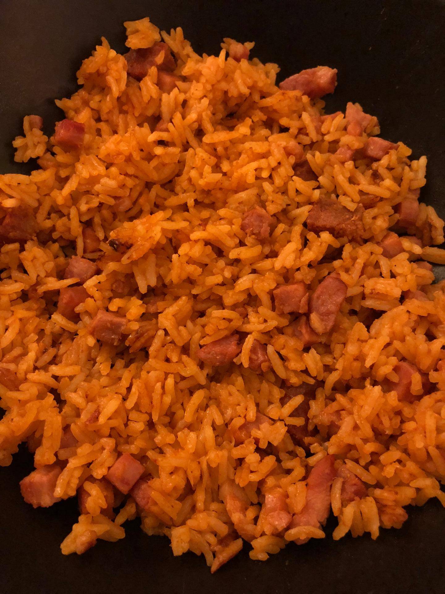 Riz au chorizo et dés de jambon - Recette Cookeo | Moulinex