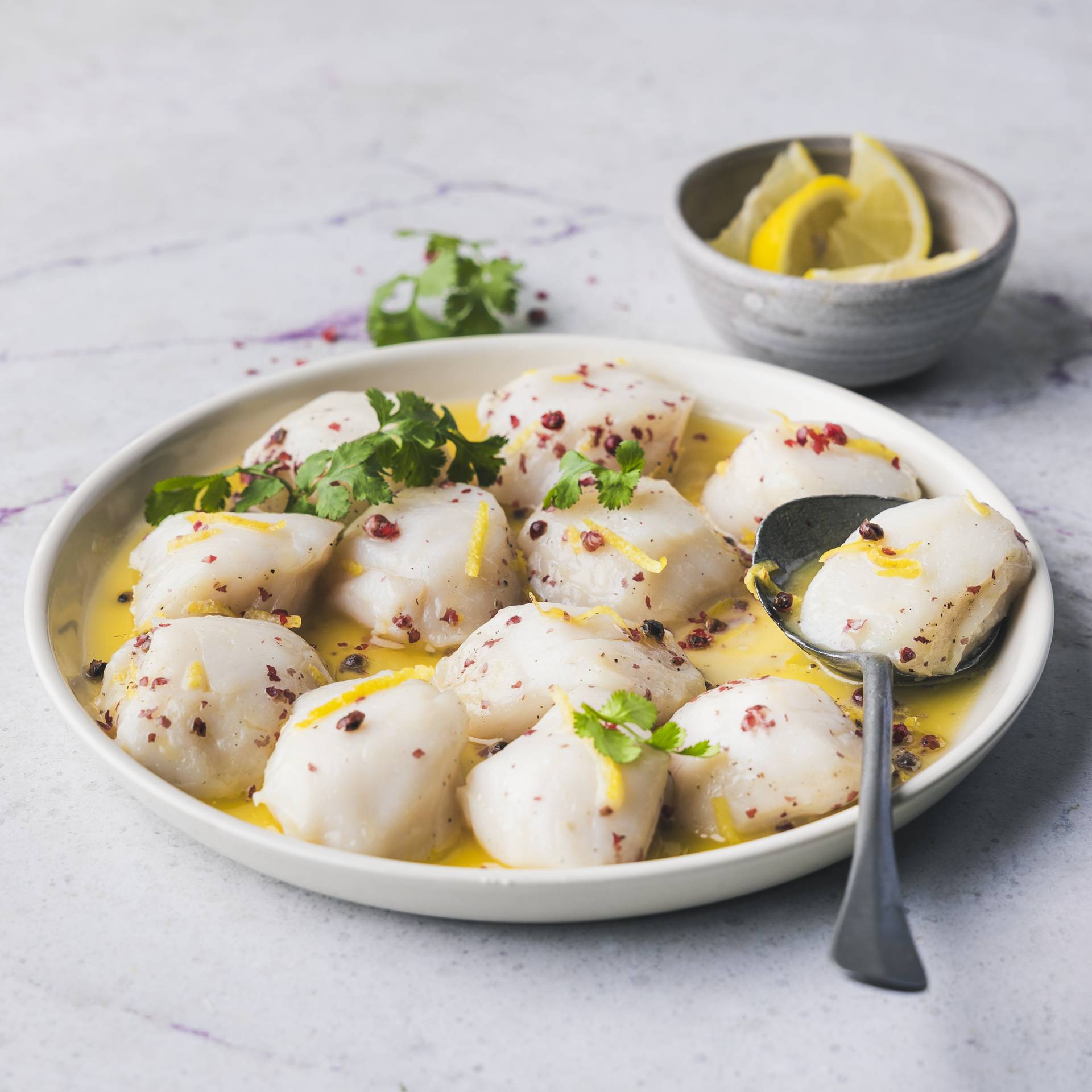 Noix de Saint-Jacques cuites sous vide - Recette Cookeo 9in1 | Moulinex
