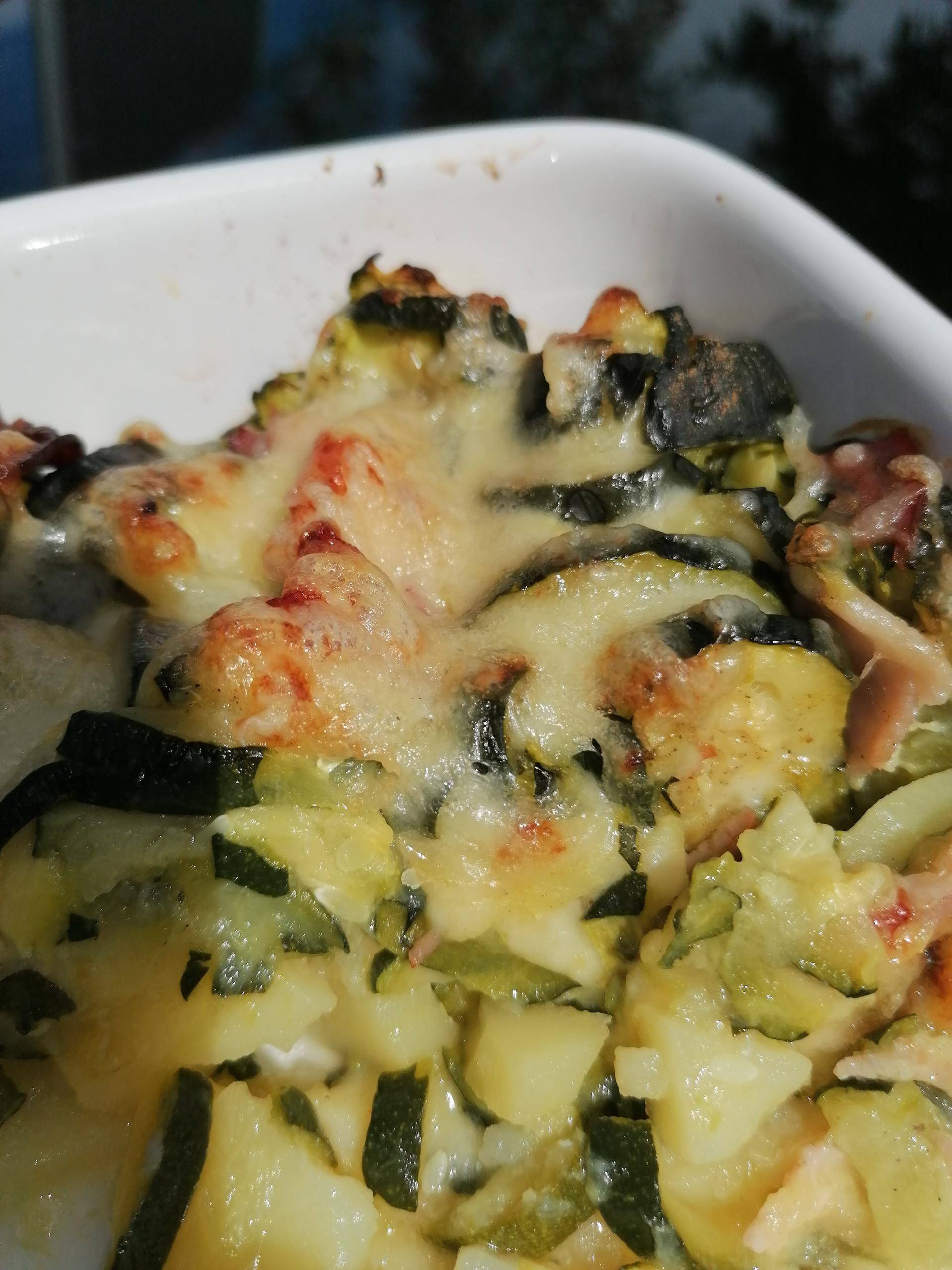 Gratin pommes de terre courgettes legers - Recette Cookeo V3 | Moulinex
