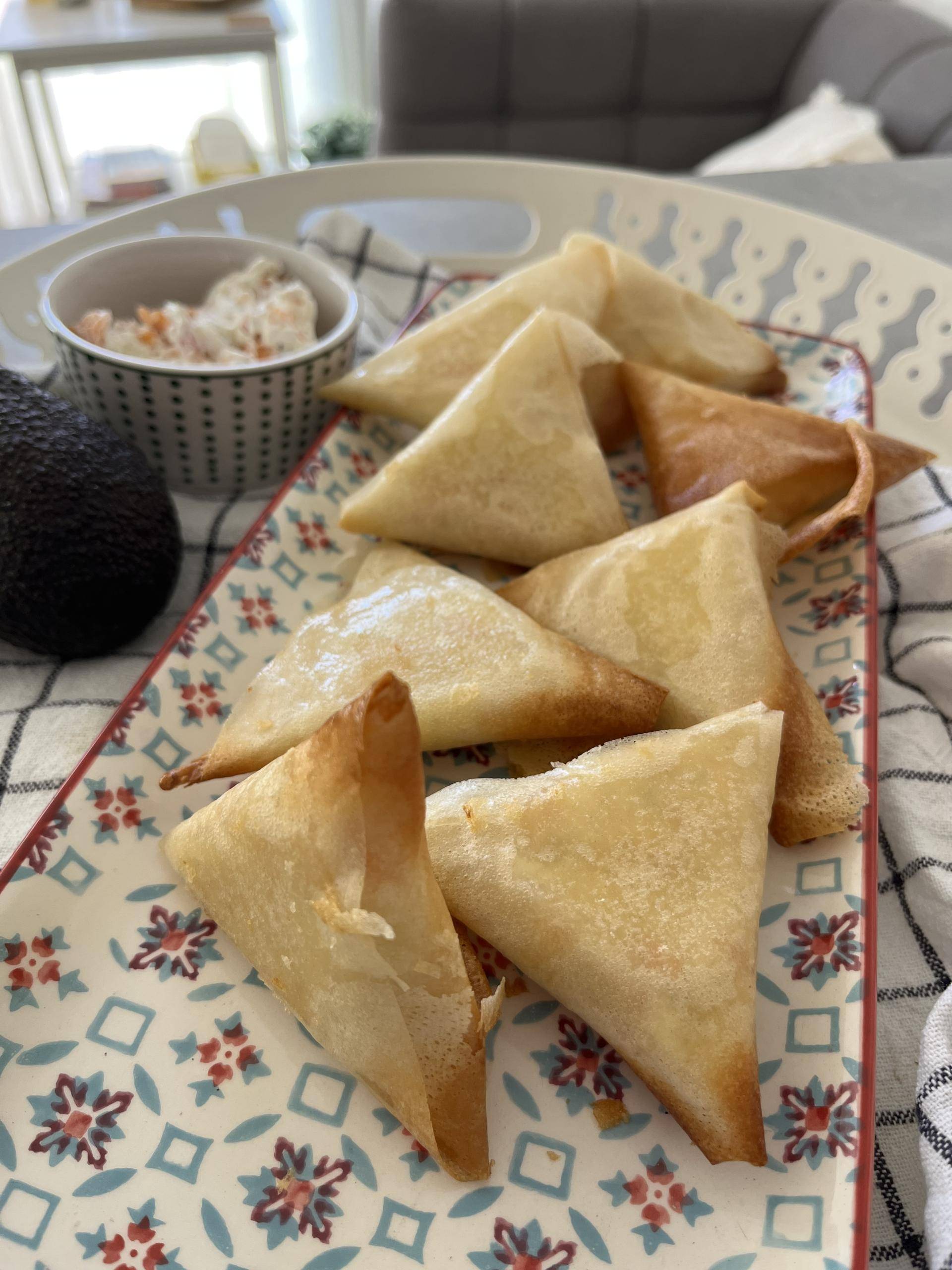 Bricks à la truite fumée et fromage fouetté - Recette Cookeo | Moulinex