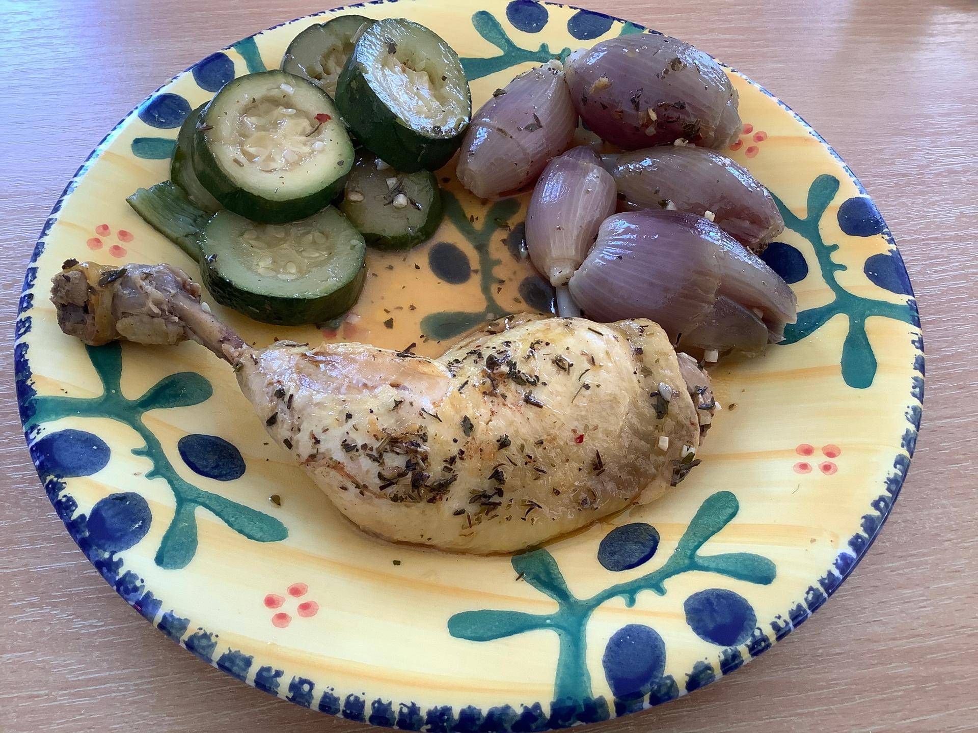 Cuisse de poulet et ratatouille espress - Recette Cookeo V3 | Moulinex