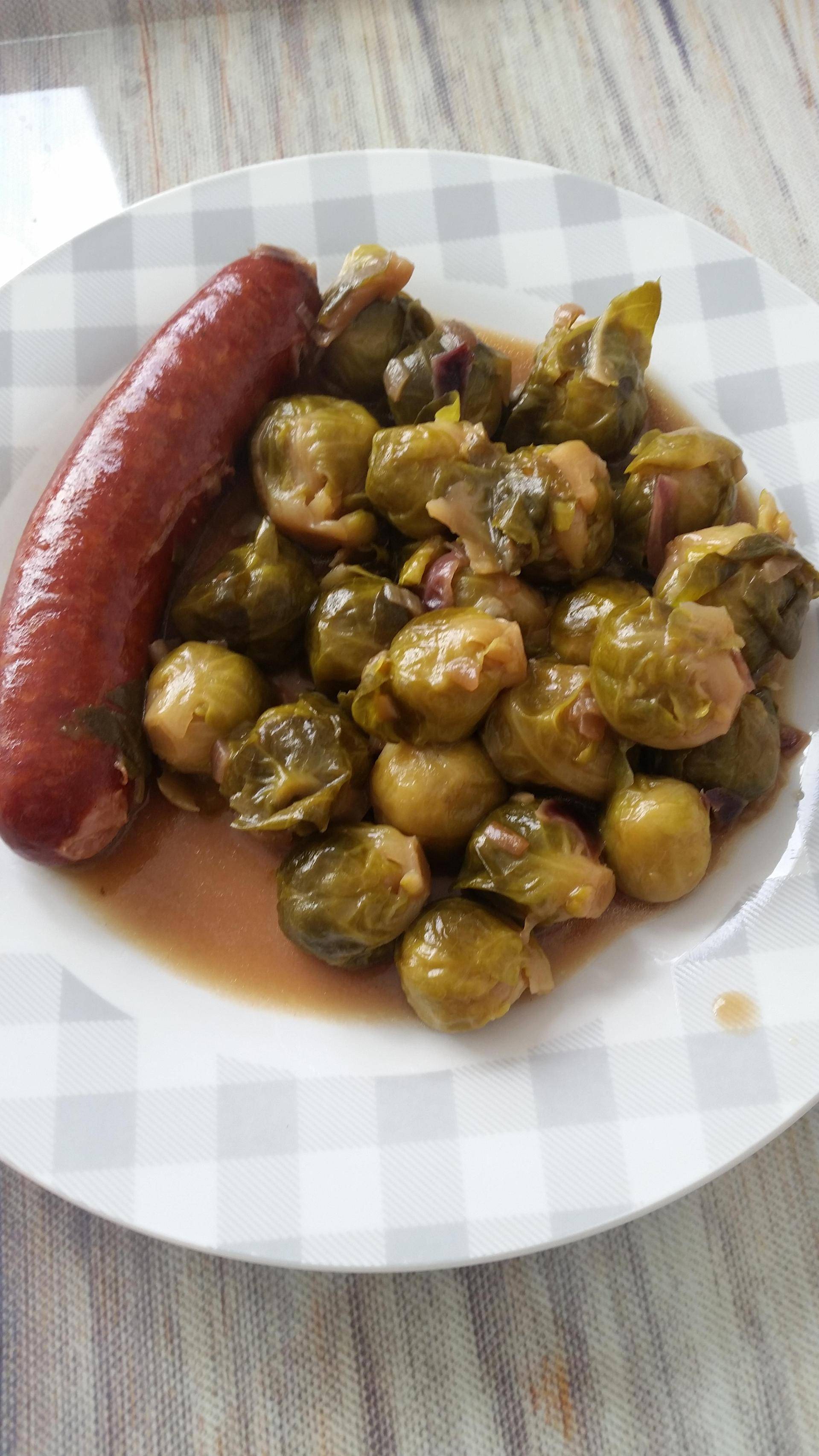 Choux de Bruxelles à la bière - Recette Cookeo | Moulinex