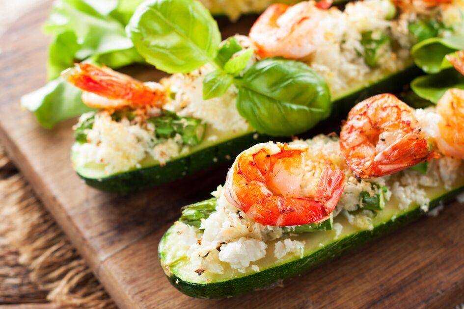 Courgette farcie au riz de chou-fleur - Recette Perfectmix + | Moulinex
