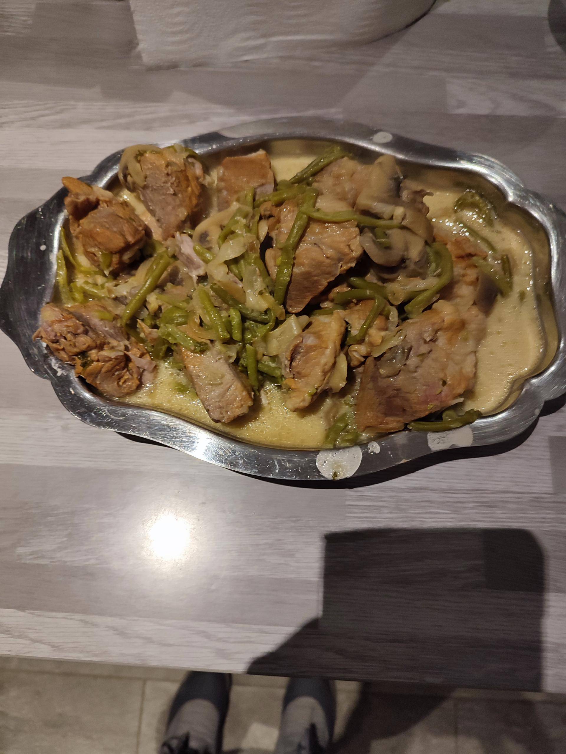 Sauté de porc a la crème moutarde - Recette Cookeo V3 | Moulinex