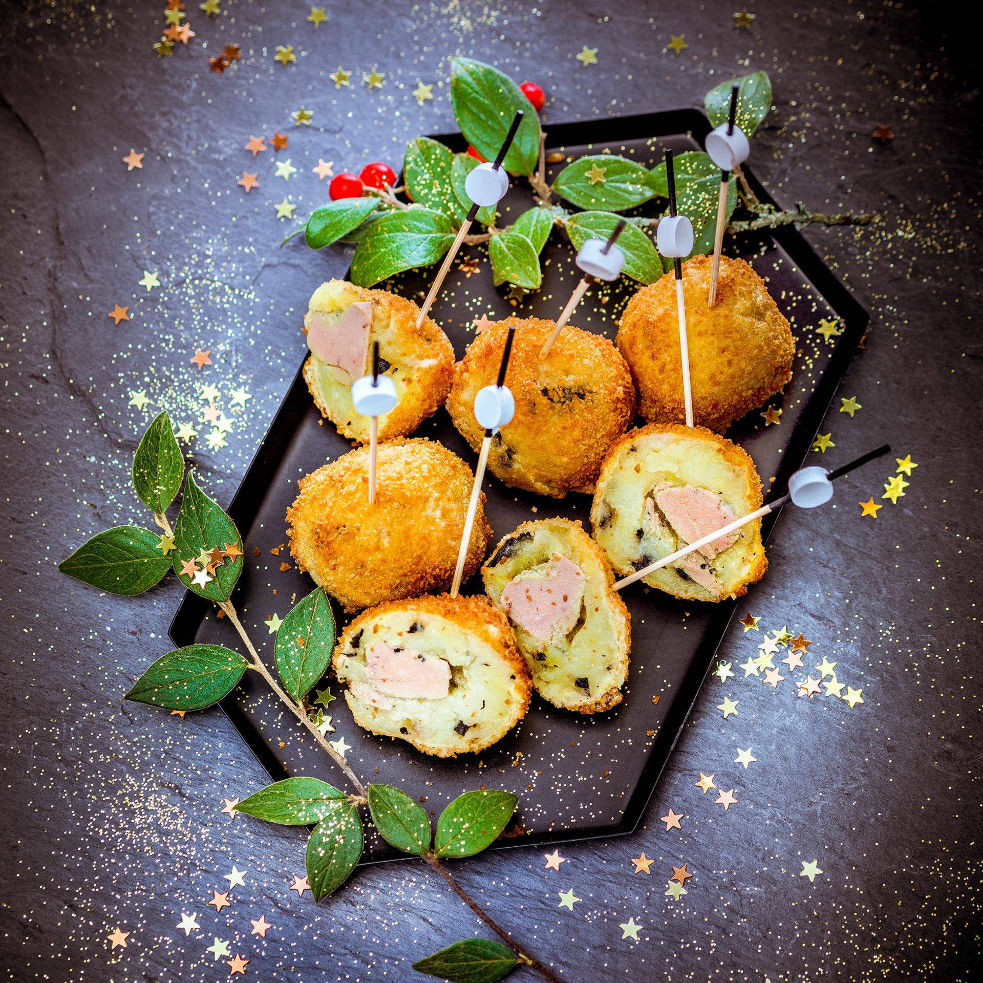 Cromesquis truffés au foie gras - Recette Companion | Moulinex