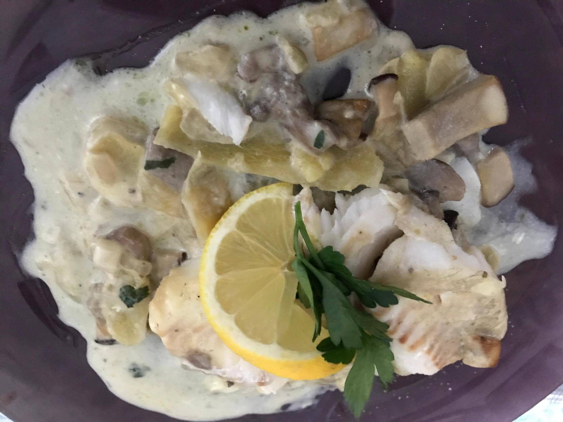 Dos de cabillaud forestier - Recette Cookeo | Moulinex