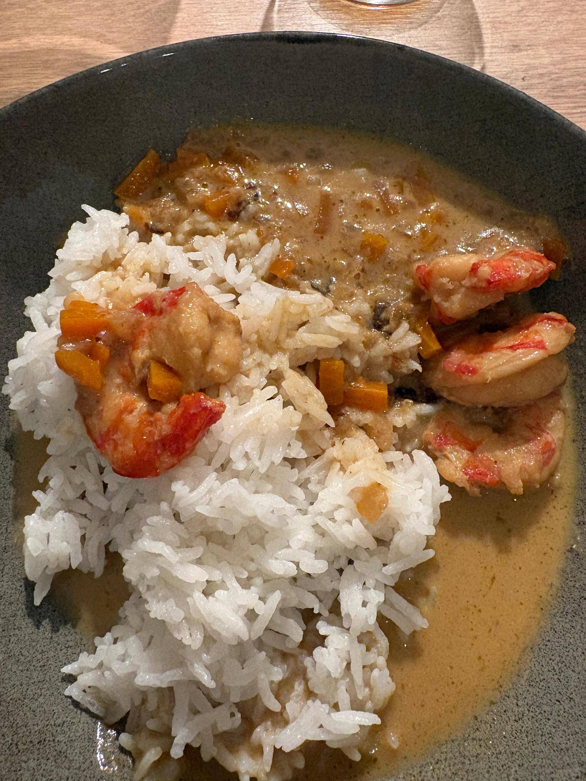 Gambas curry vert coco - Recette Cookeo | Moulinex