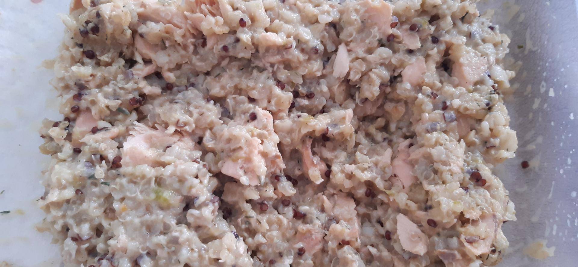 Risotto quinoa courgette saumon - Recette Cookeo | Moulinex