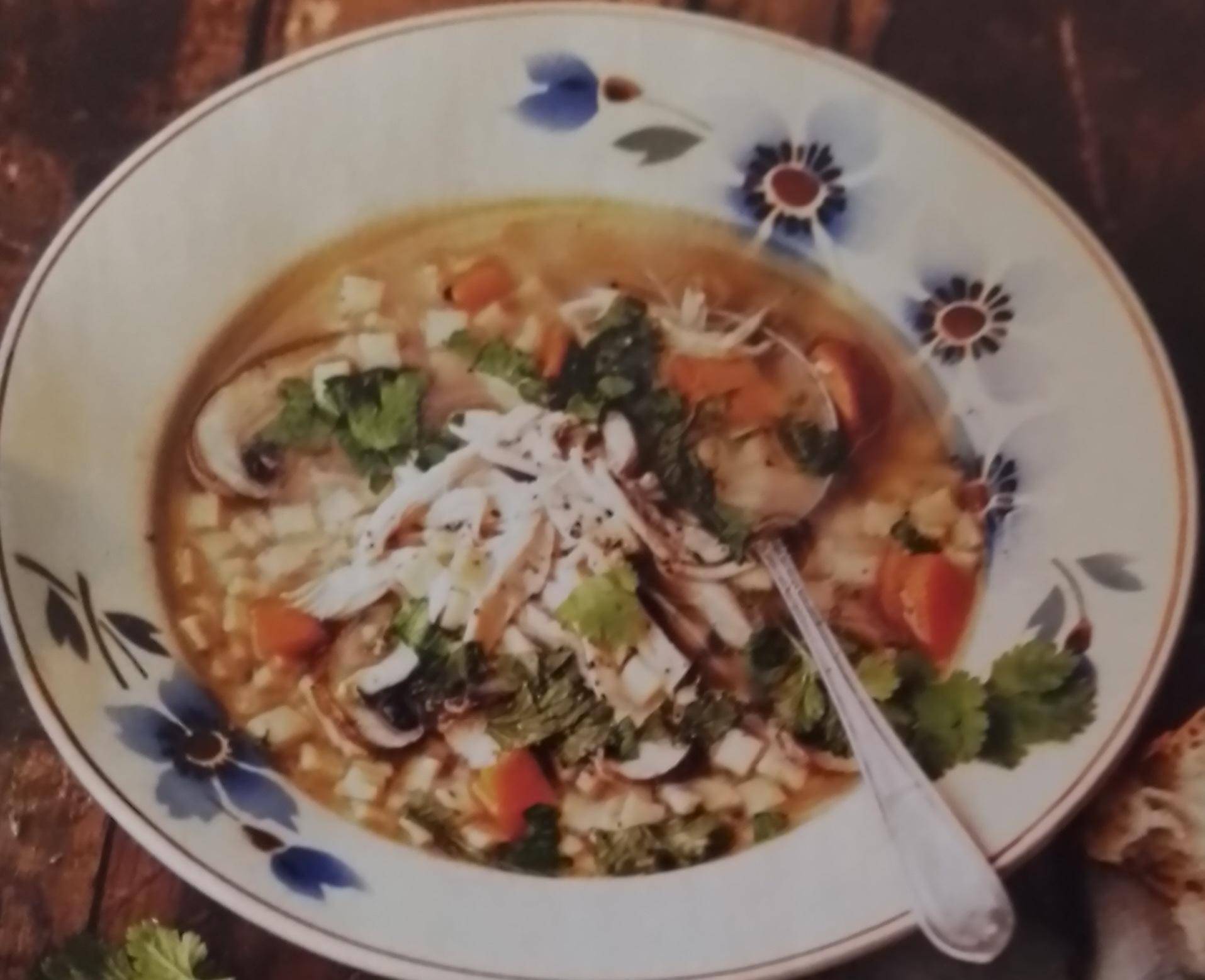 Soupe de poulet aux crozets - Recette Cookeo V3 | Moulinex