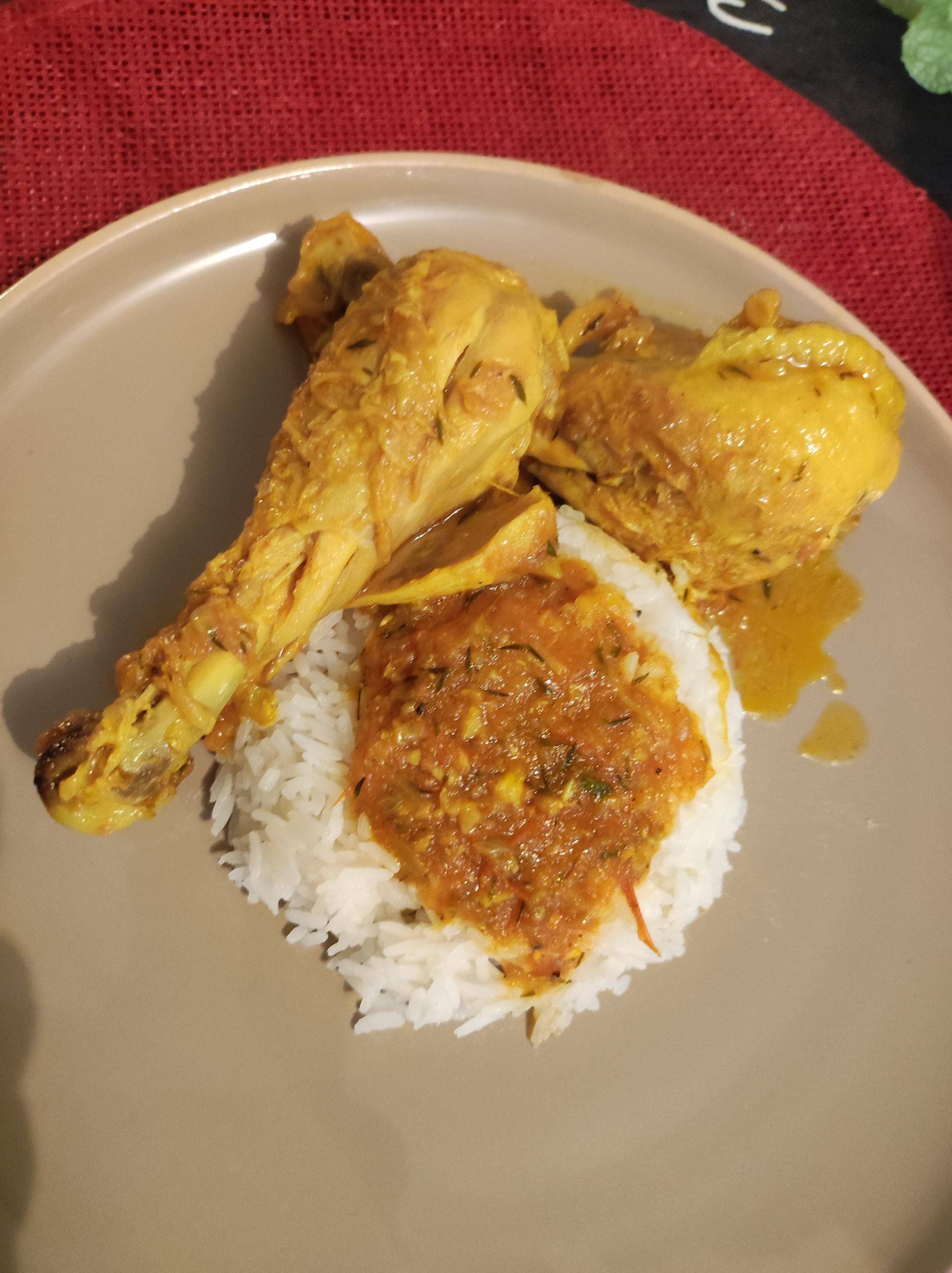Cari poulet le vrai - Recette Companion Connect XL | Moulinex