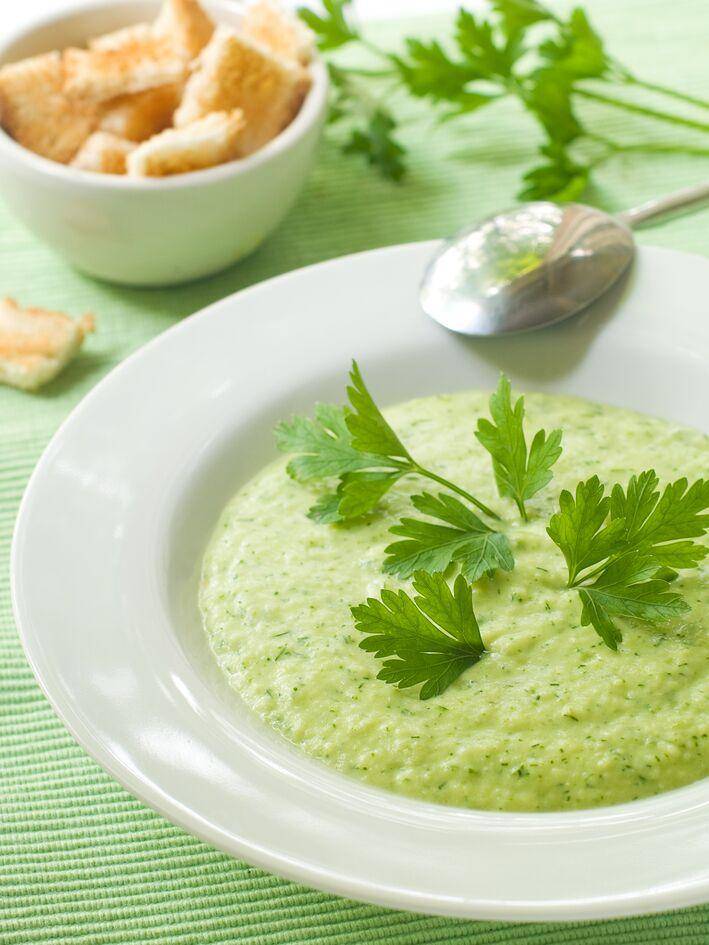 Gaspacho courgette & épinards - Recette Perfectmix + | Moulinex