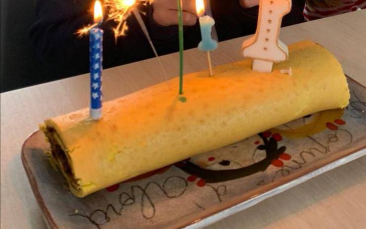 Gateau roule à la confiture ou nutella de Marge - Recette Companion Connect XL | Moulinex