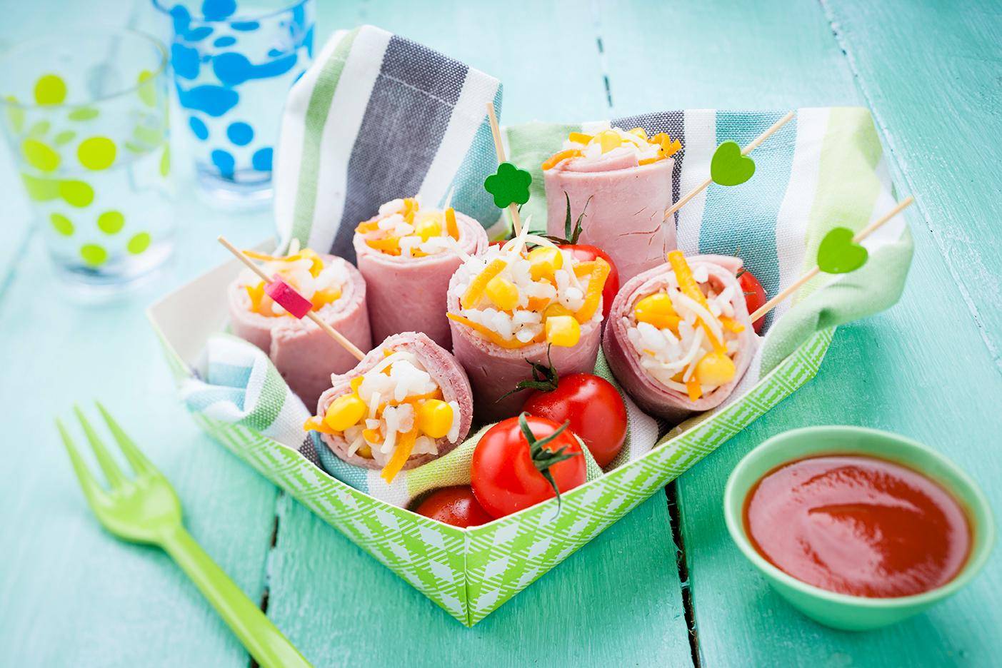 Roulades de jambon au riz - Recette Cookeo | Moulinex