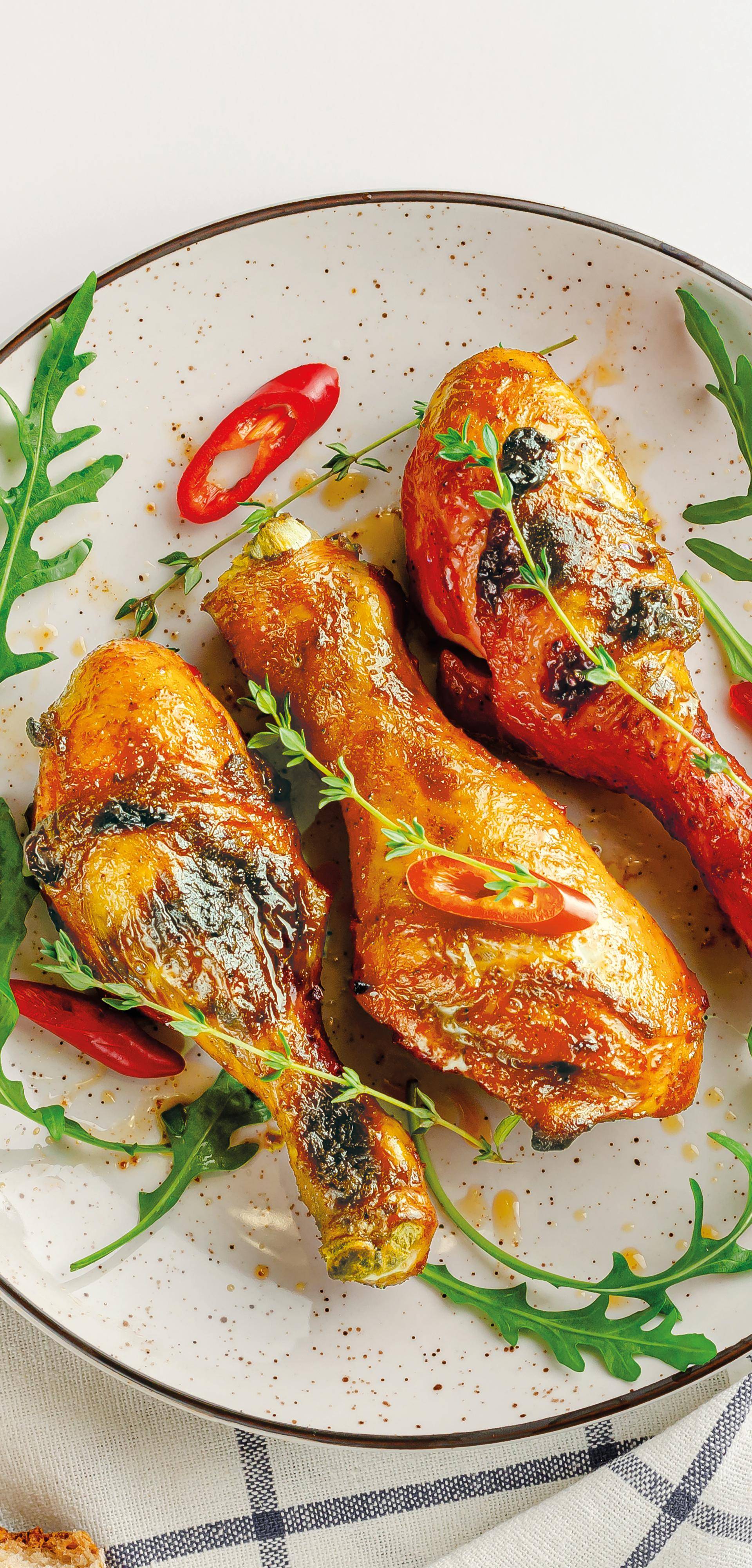 Tandoori kipdrumsticks - Recette Easy Fry Compact | Moulinex