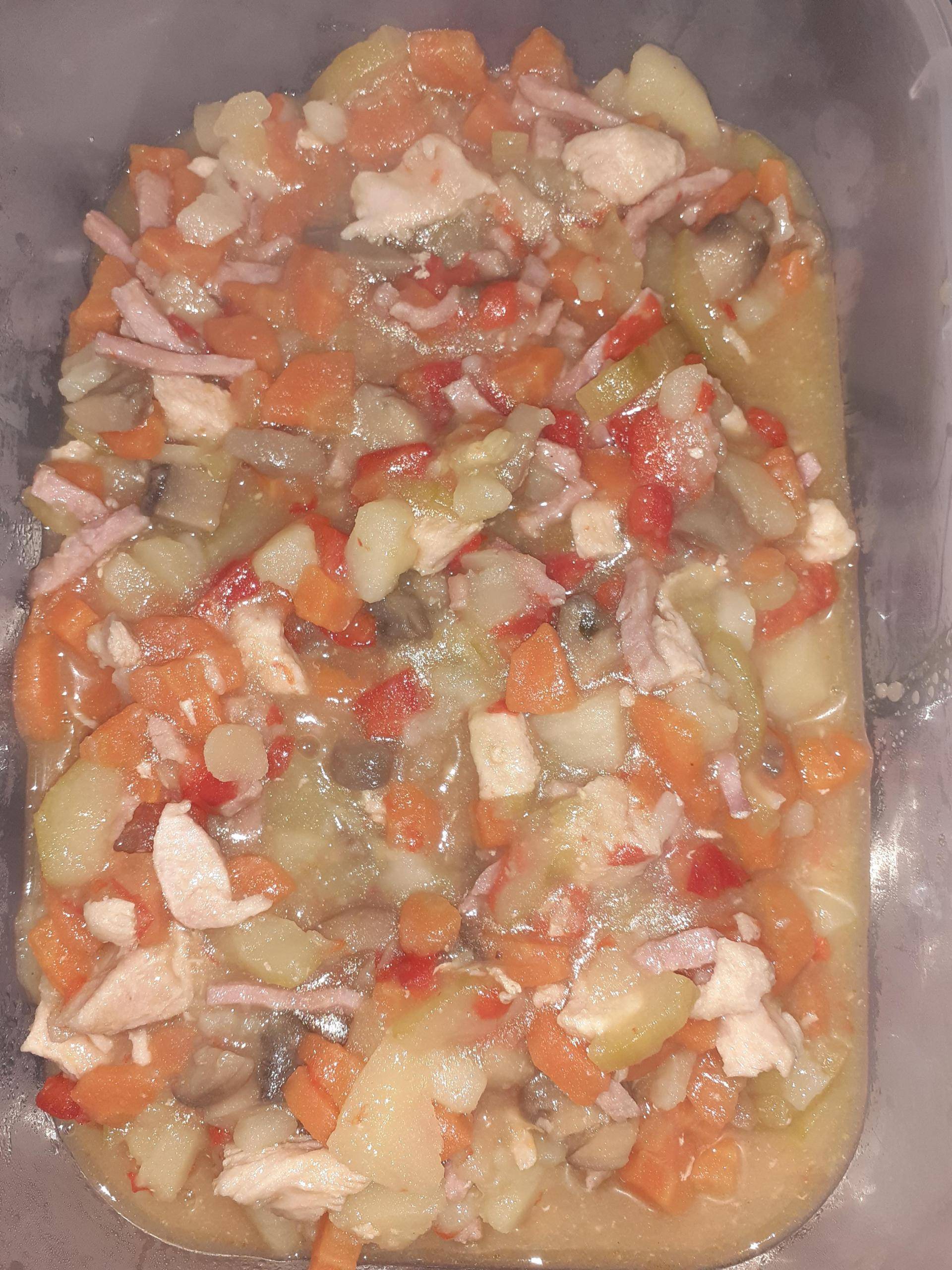 Mijoté de légumes au poulet - Recette Cookeo | Moulinex