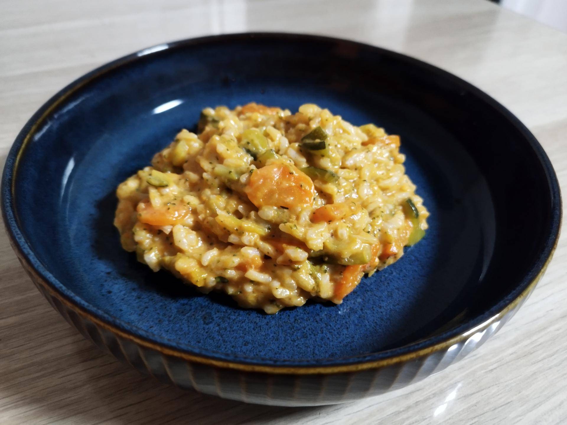 Risotto aux légumes et pesto Rosso - Recette Cookeo | Moulinex