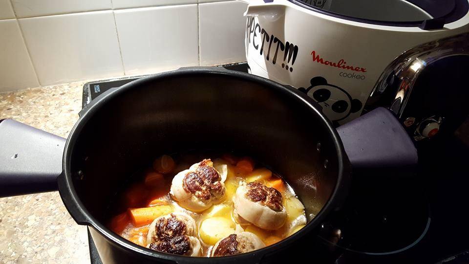 Paupiettes de porc façon potée - Recette Cookeo | Moulinex