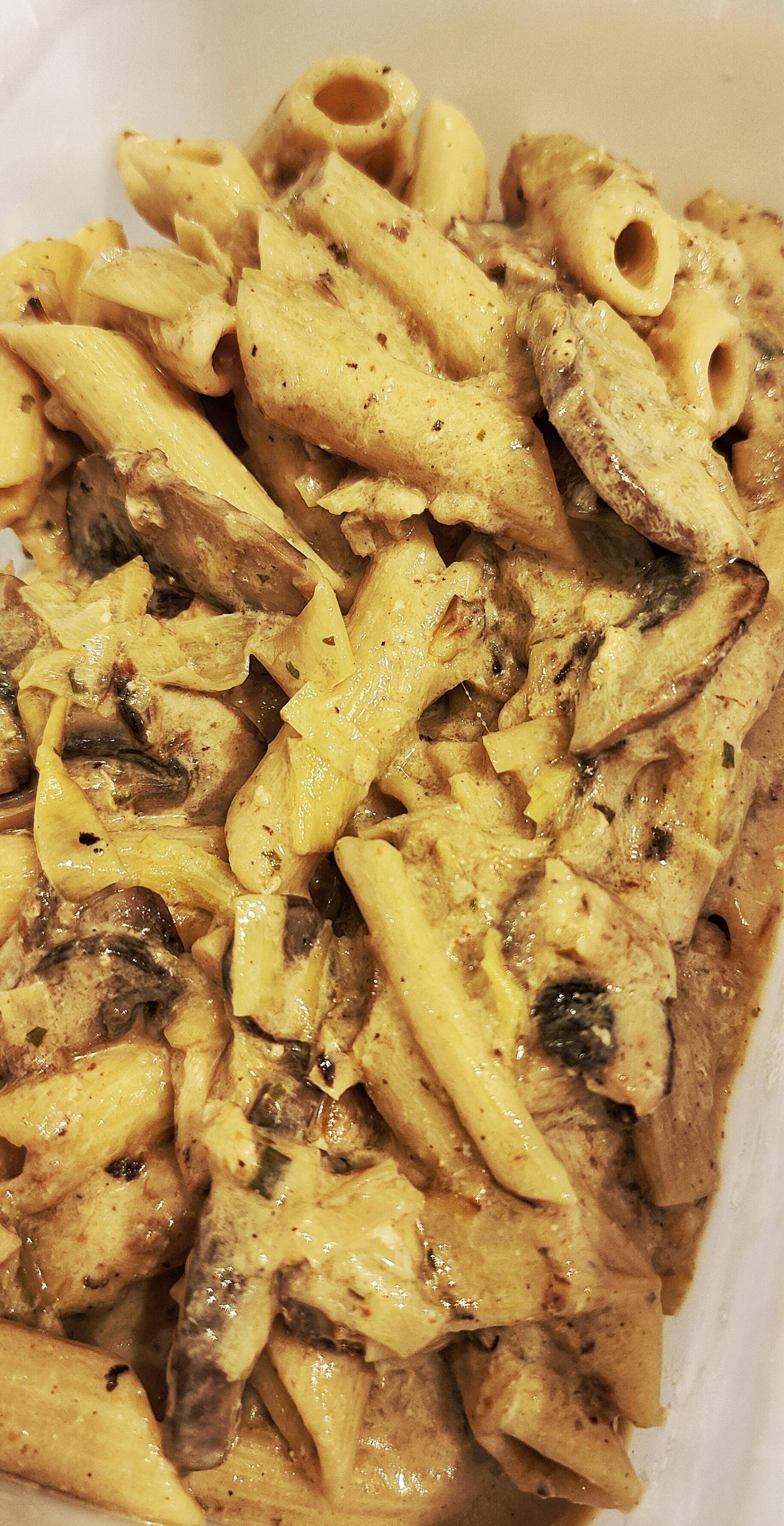 Pâtes poulet champignons - Recette Cookeo V3 | Moulinex